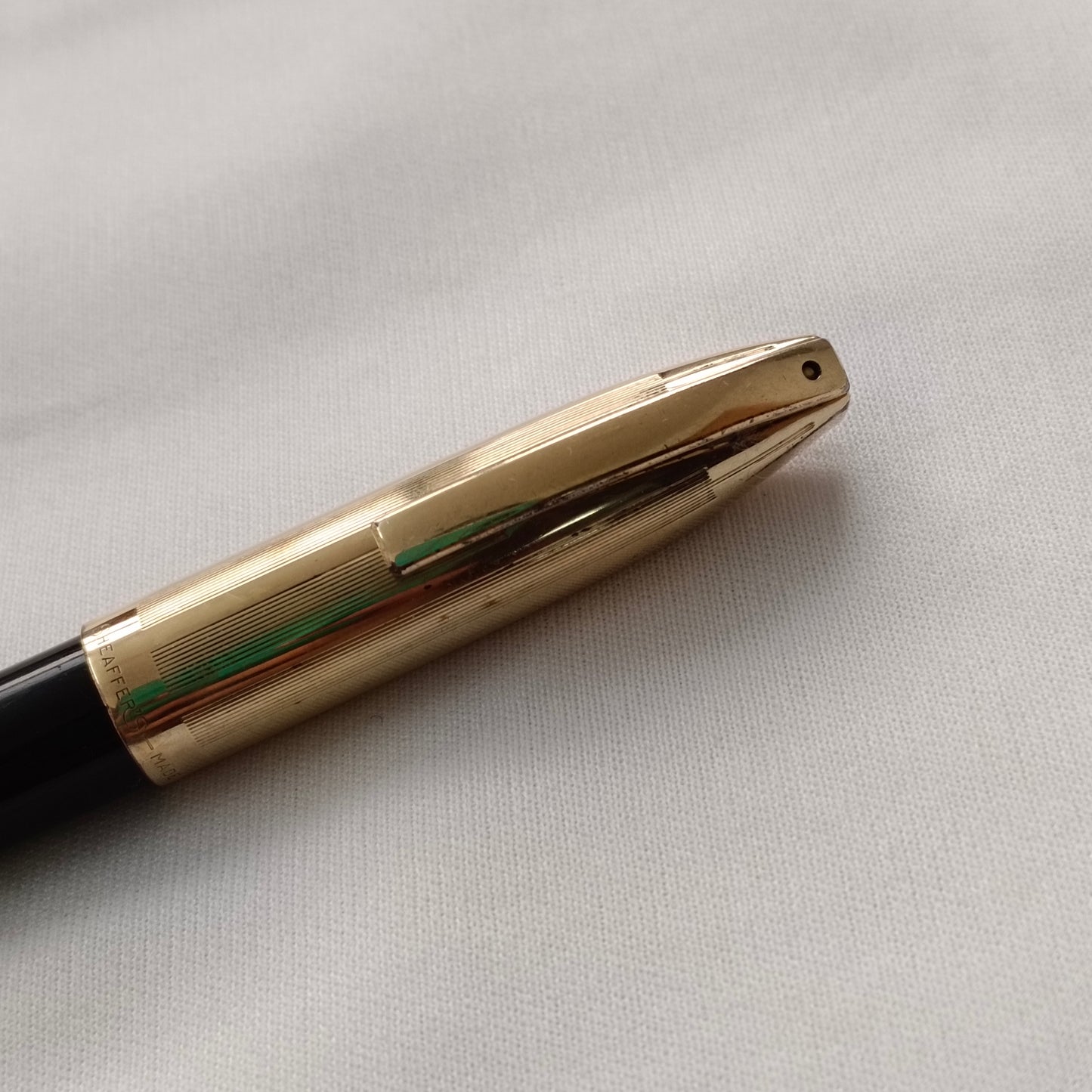 Sheaffer PFM V Black Fountain Pen Made in USA