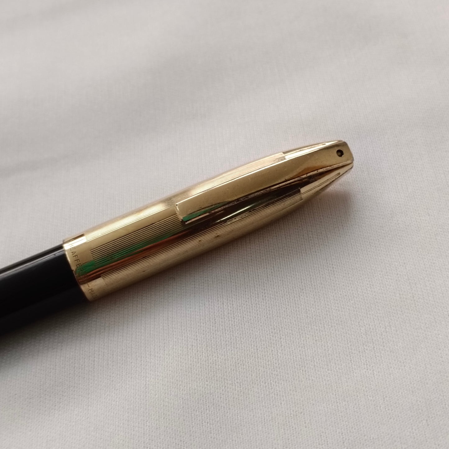 Sheaffer PFM V Black Fountain Pen Made in USA