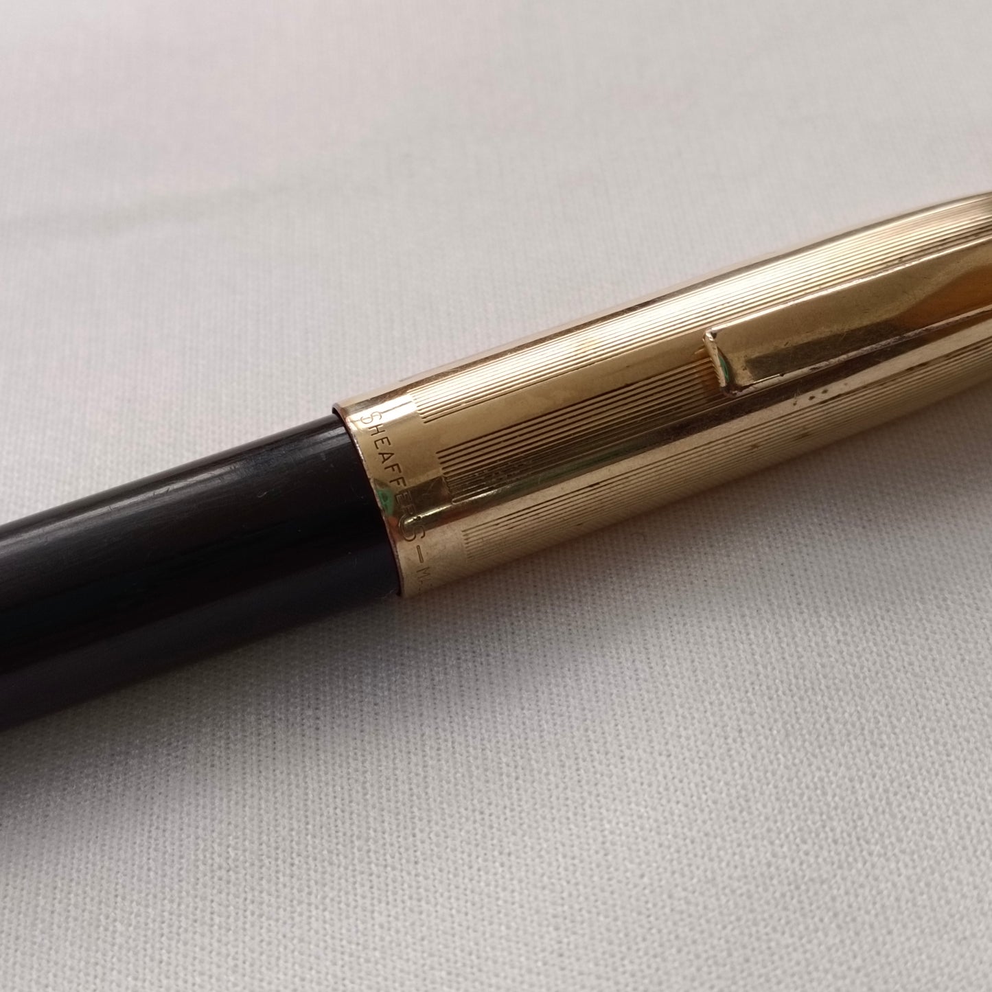 Sheaffer PFM V Black Fountain Pen Made in USA