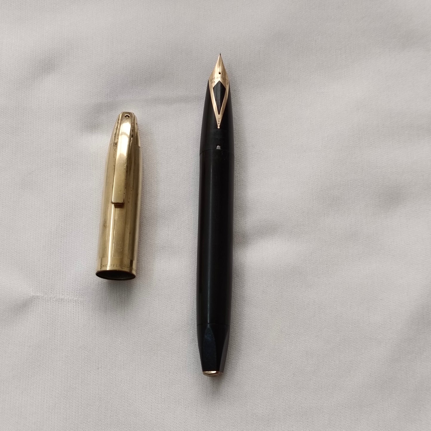 Sheaffer PFM V Black Fountain Pen Made in USA