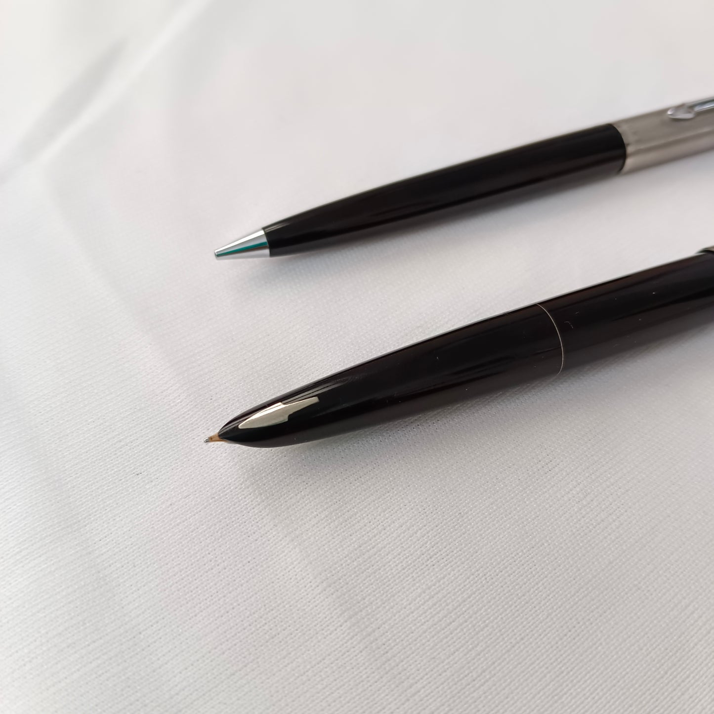 Parker 61 Black With Steel Cap Fountain & Pencil Set