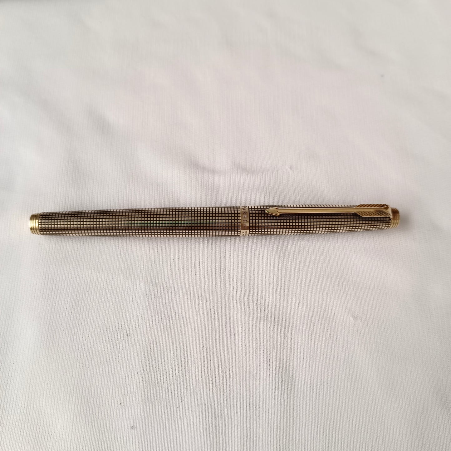 Vintage Parker 75 Cisele Vermeil Fountain Pen