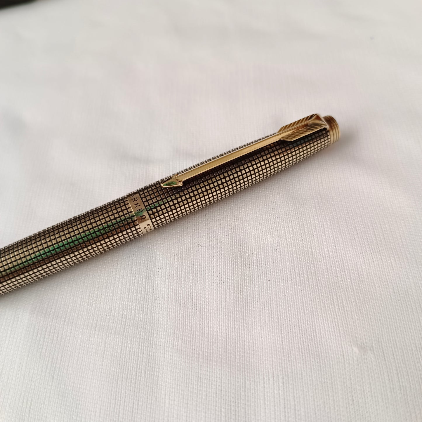 Vintage Parker 75 Cisele Vermeil Fountain Pen
