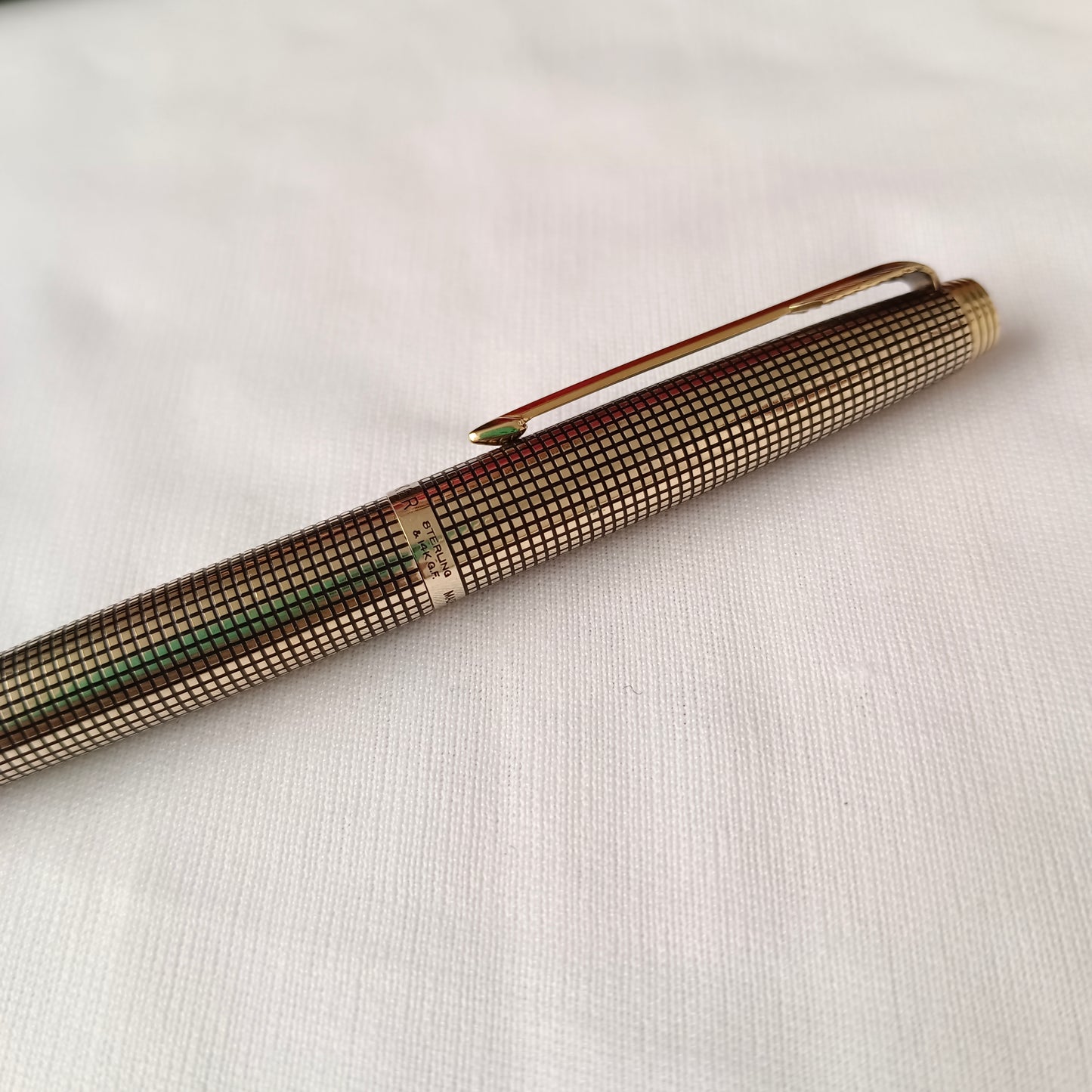 Vintage Parker 75 Cisele Vermeil Fountain Pen