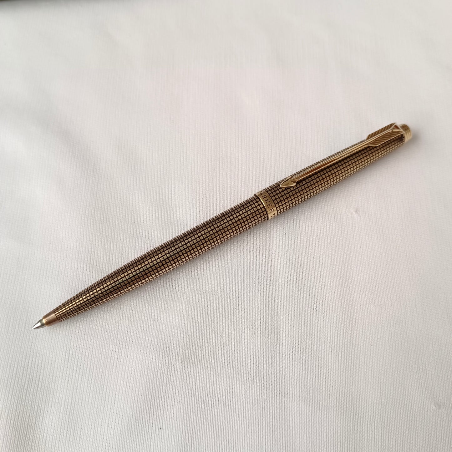 Vintage Parker 75 Cisele Vermeil Ball Pen