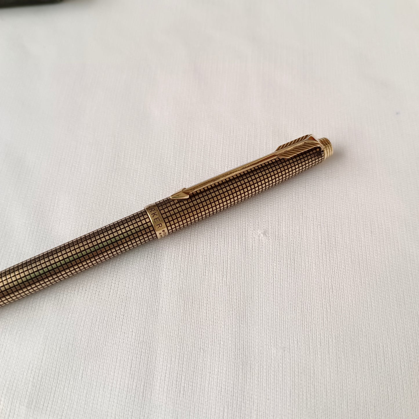 Vintage Parker 75 Cisele Vermeil Ball Pen