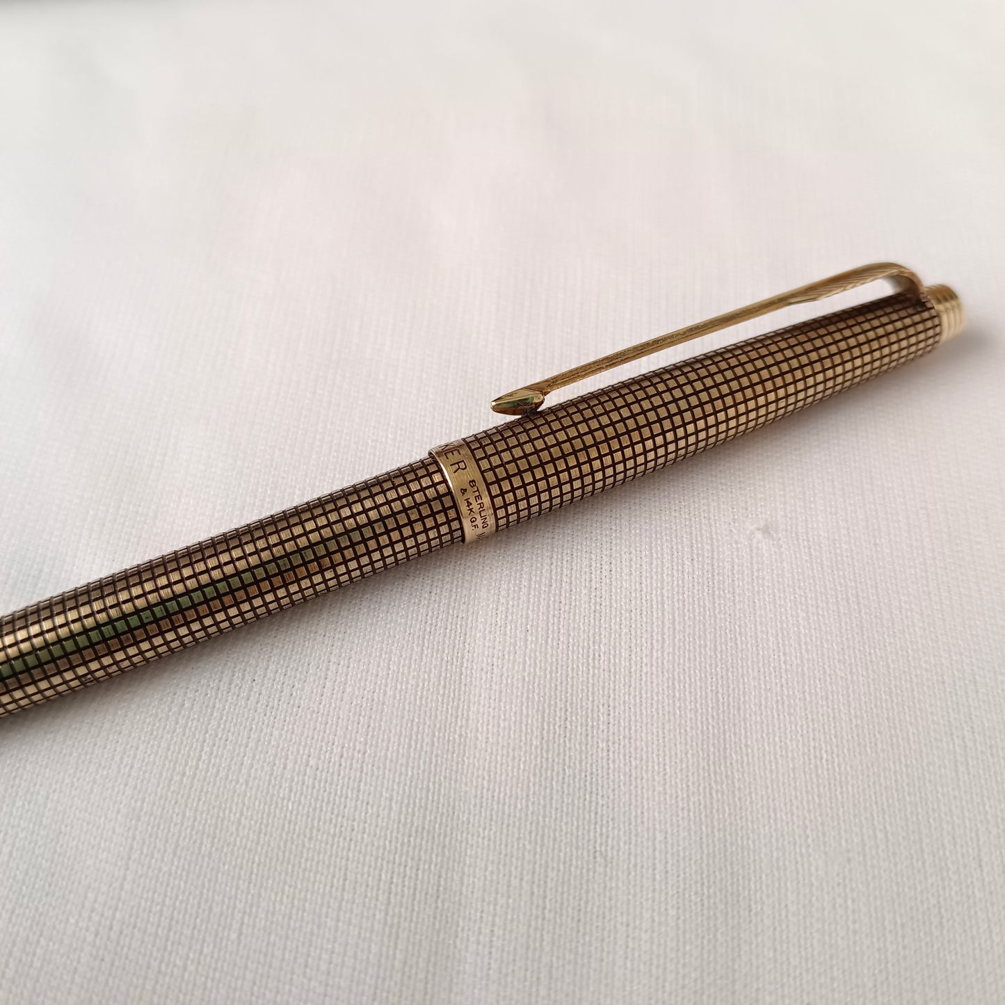 Vintage Parker 75 Cisele Vermeil Ball Pen