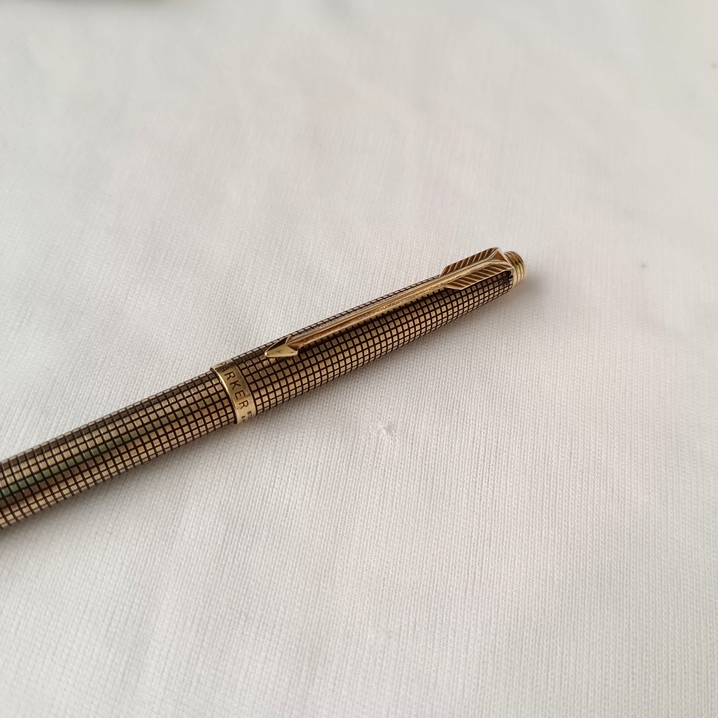 Vintage Parker 75 Cisele Vermeil Ball Pen
