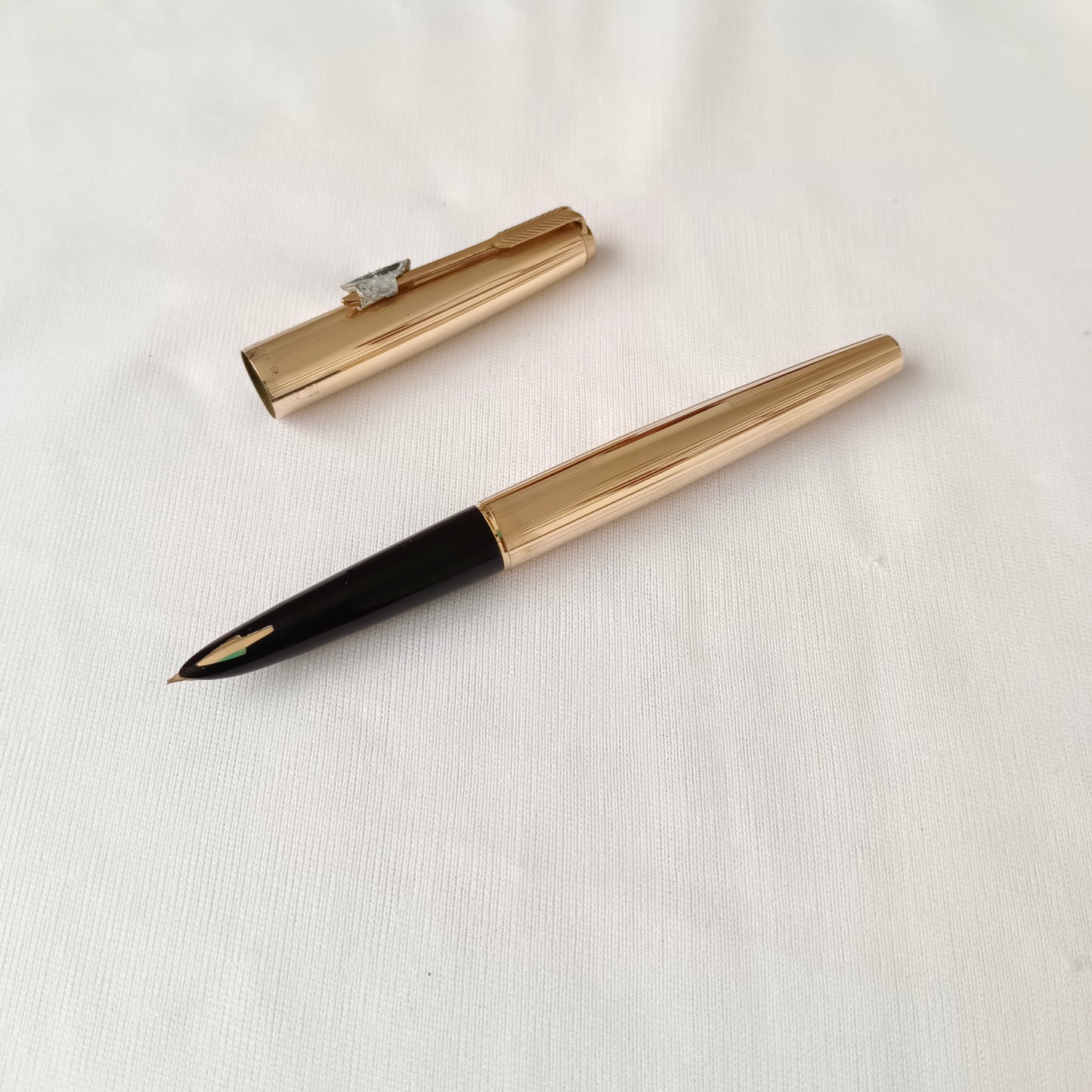 Vintage Parker 61 Signet Gold Plated Fountain Pen