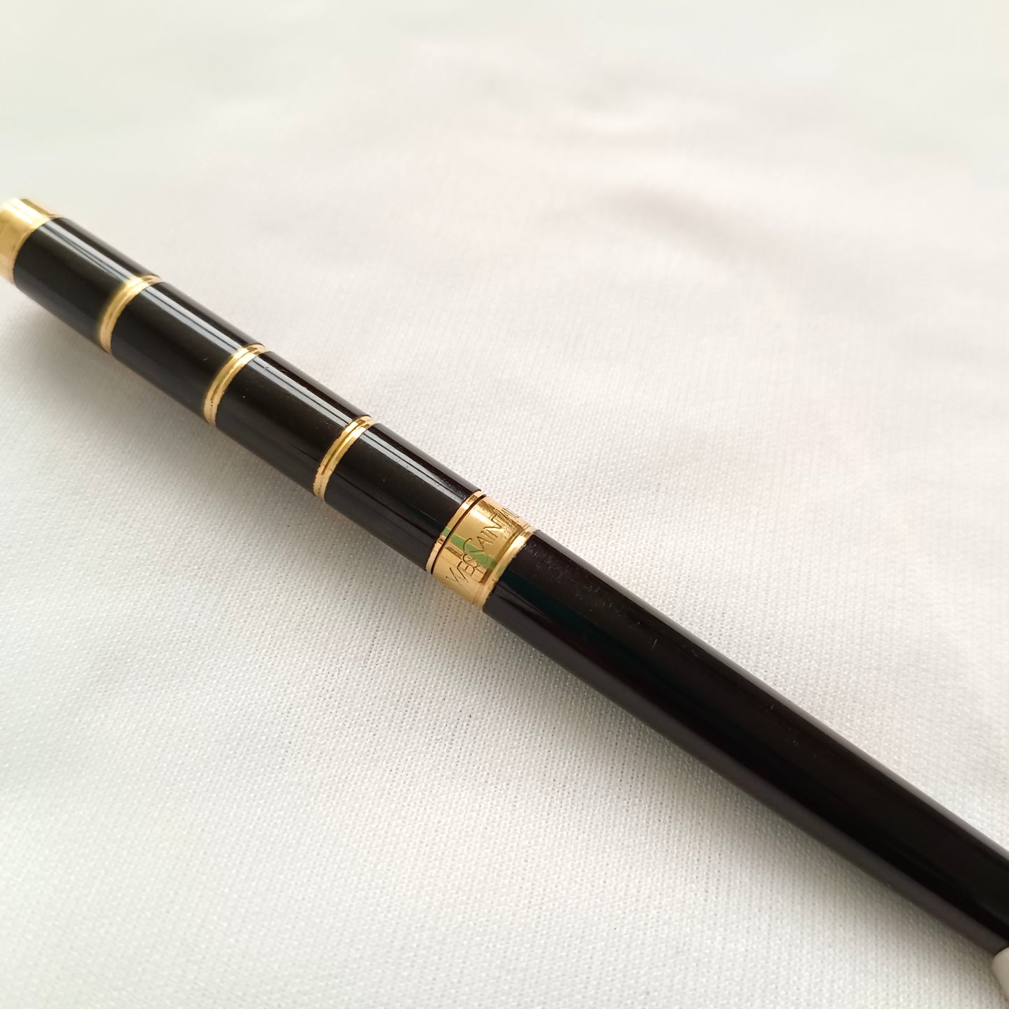 Vintage YSL - Yves Saint Laurent luxury black fountain pen