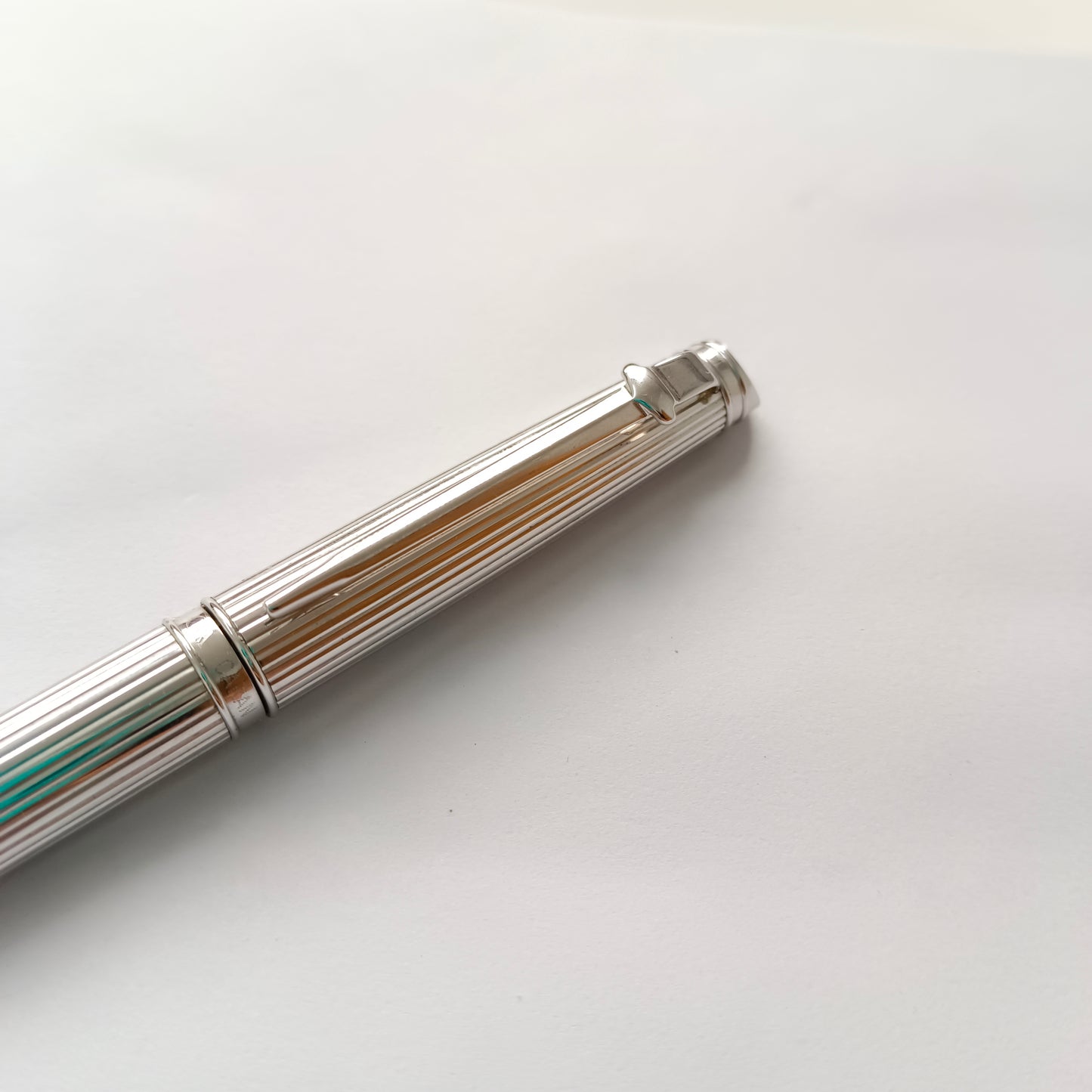 Caran D'ache Leman Gordon Rhodium Plated Ball Pen