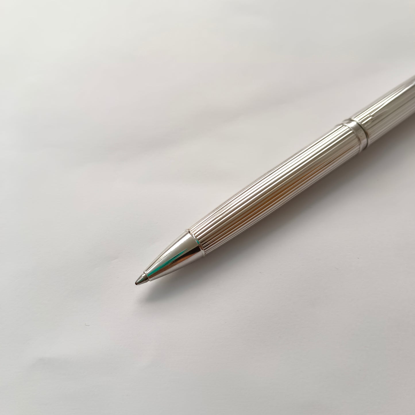 Caran D'ache Leman Gordon Rhodium Plated Ball Pen