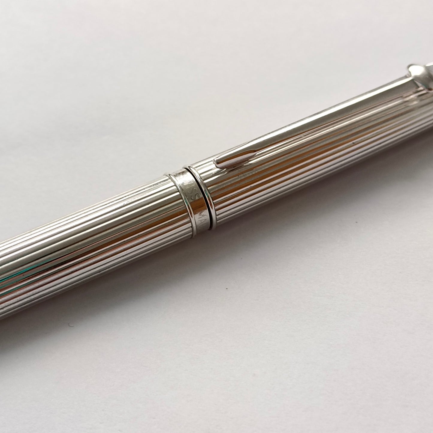 Caran D'ache Leman Gordon Rhodium Plated Ball Pen