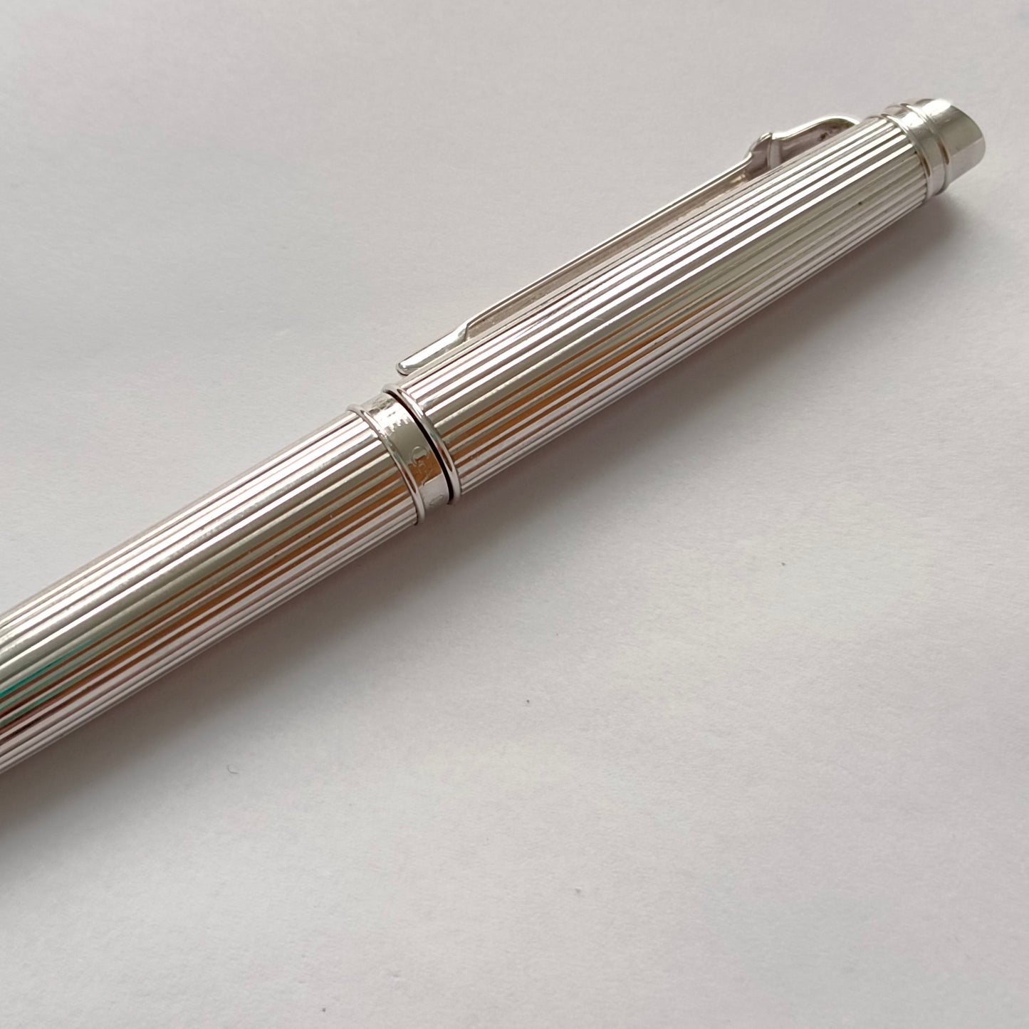 Caran D'ache Leman Gordon Rhodium Plated Ball Pen
