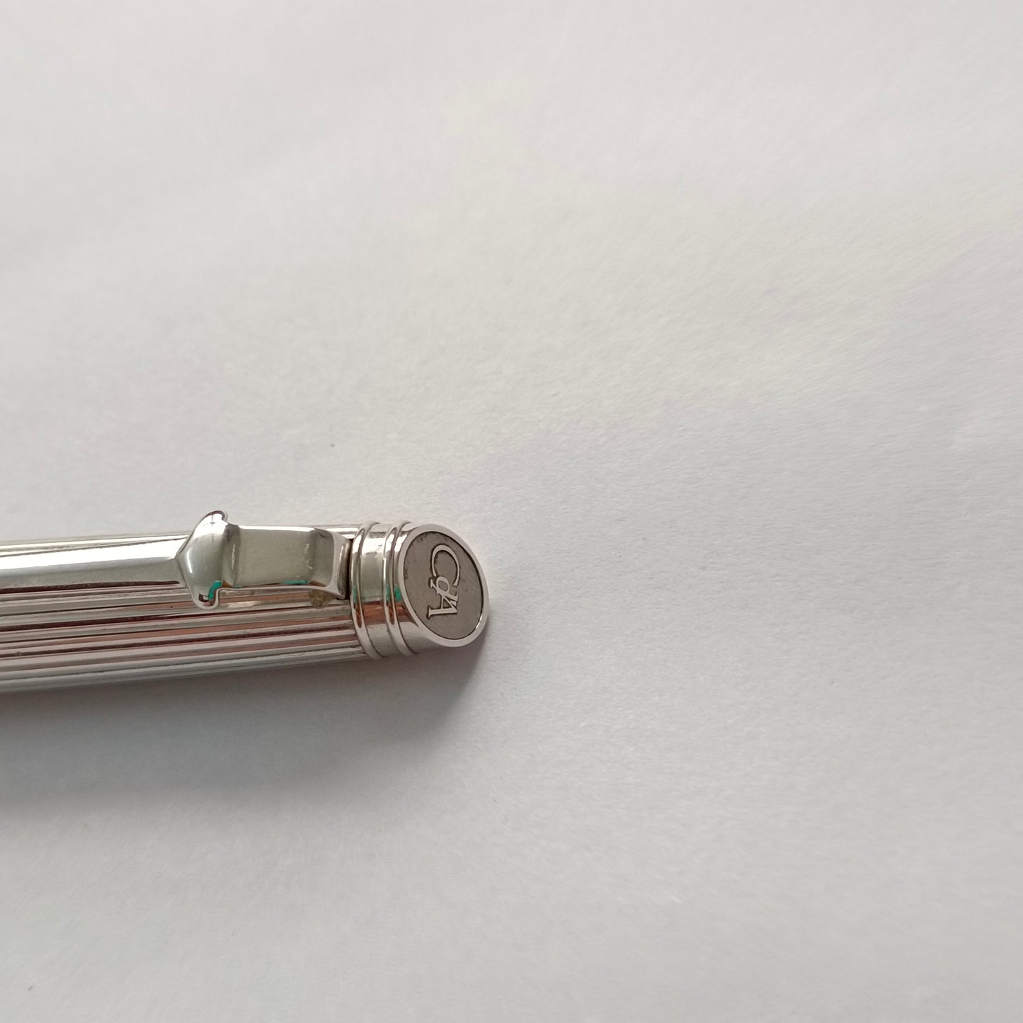 Caran D'ache Leman Gordon Rhodium Plated Ball Pen