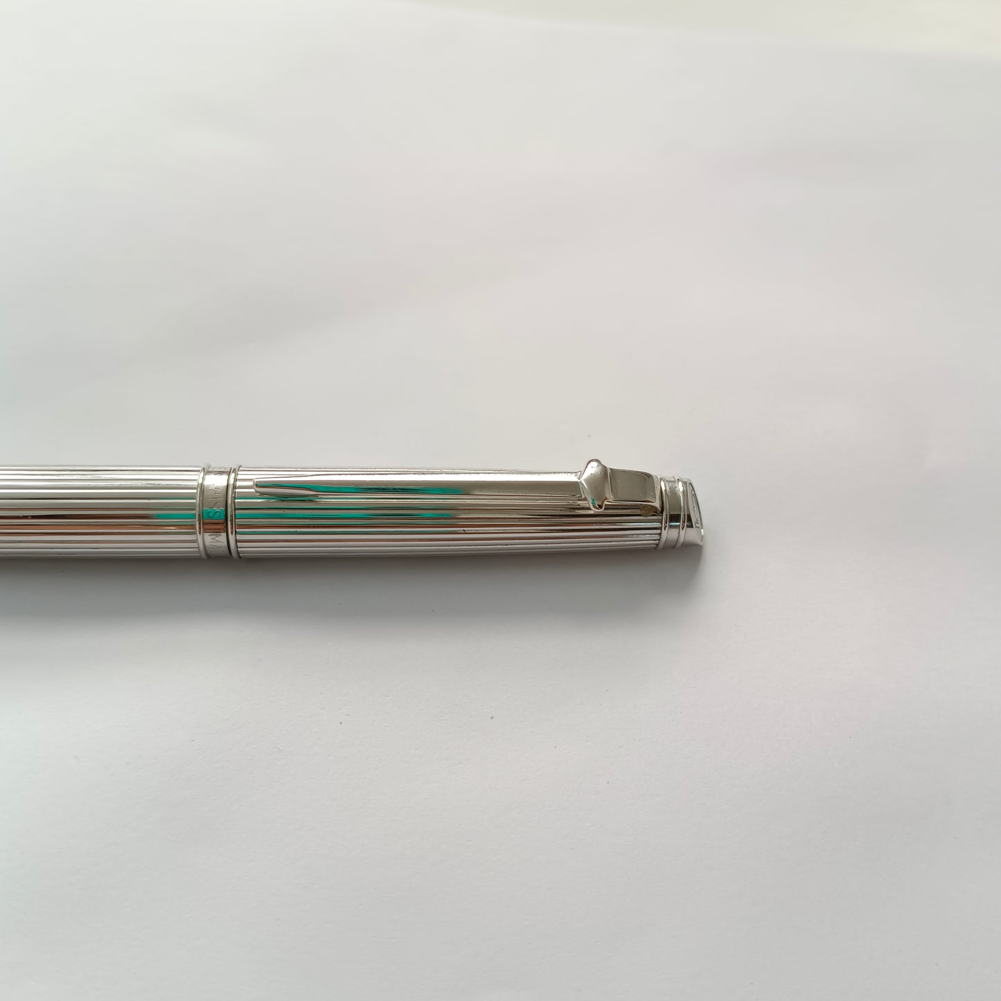 Caran D'ache Leman Gordon Rhodium Plated Ball Pen