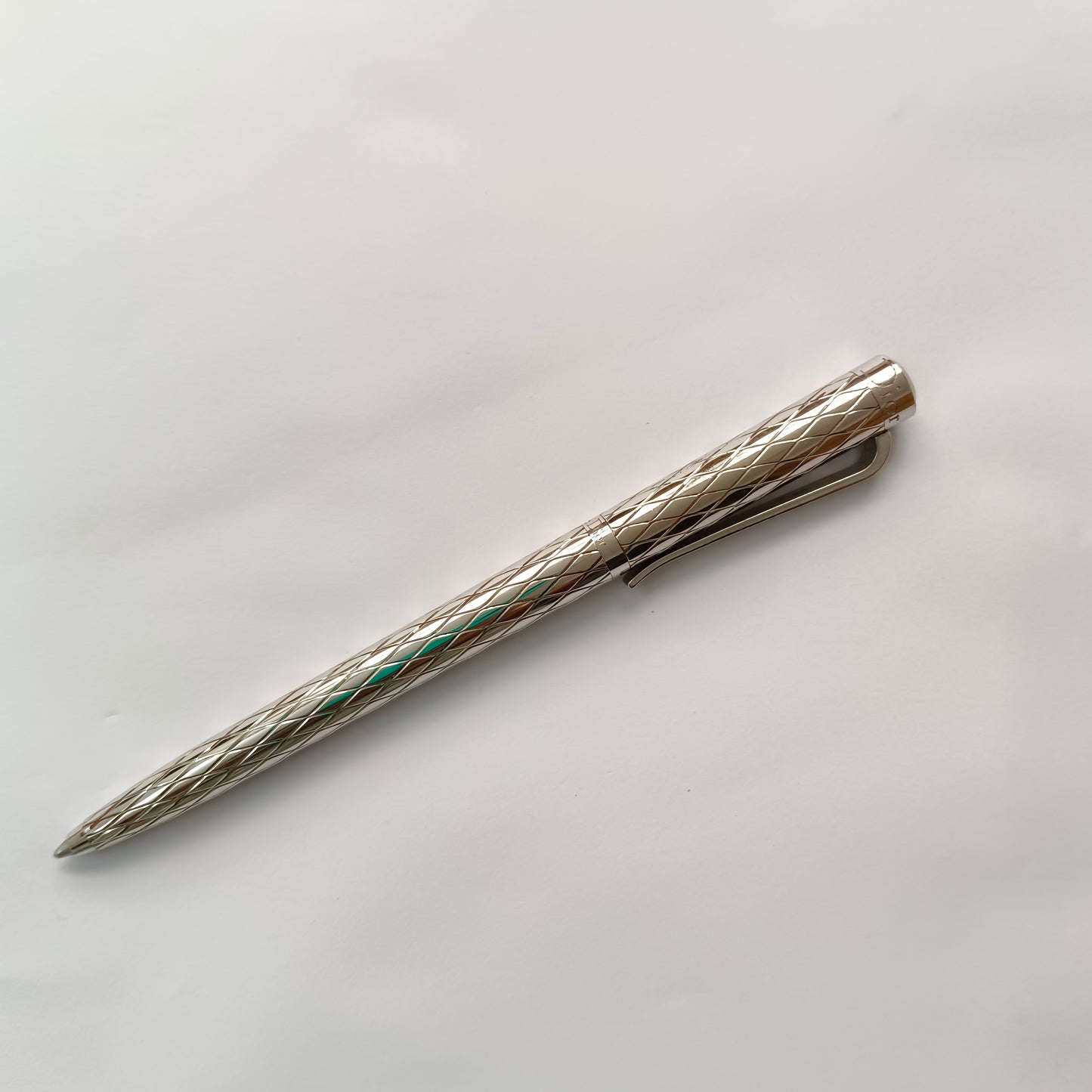 Christian Dior Silver Plated Classic Ballpoint Pen