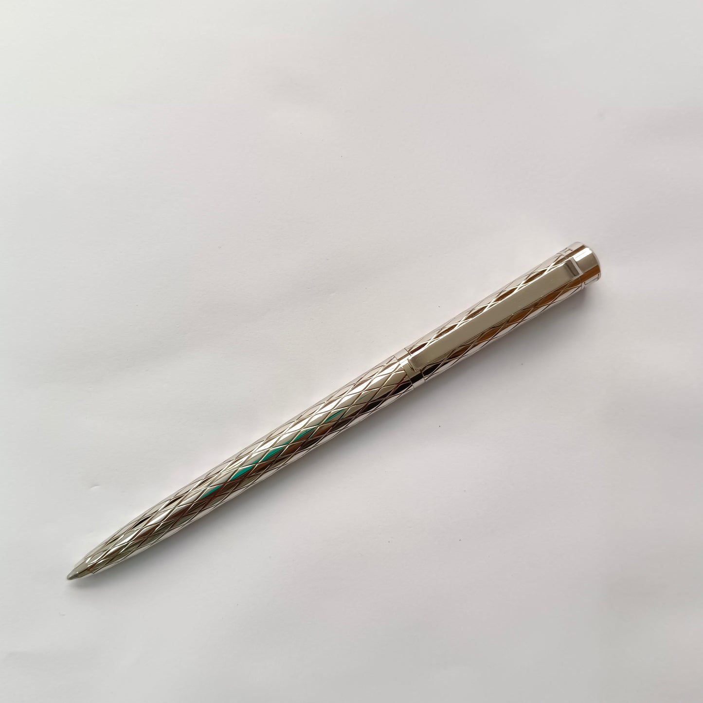 Christian Dior Silver Plated Classic Ballpoint Pen
