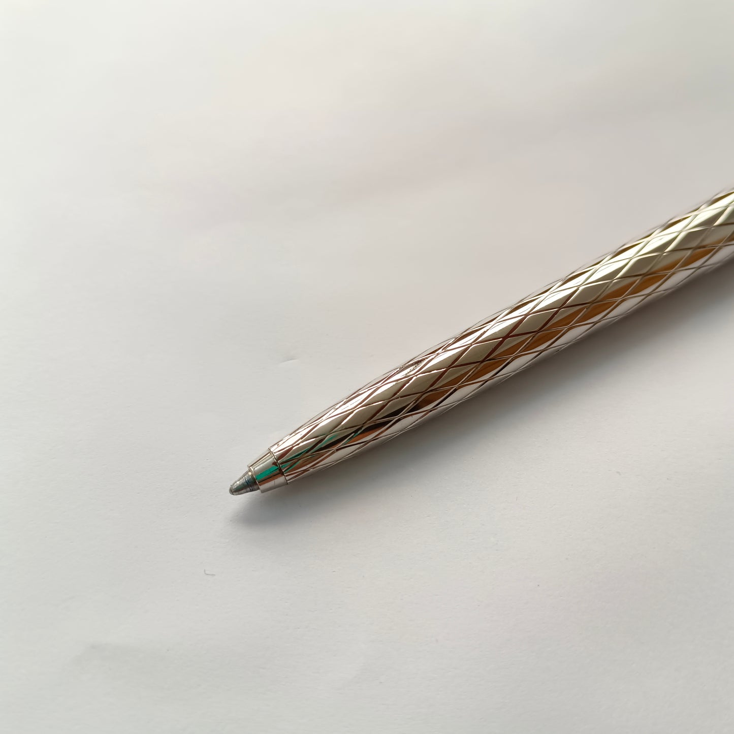 Christian Dior Silver Plated Classic Ballpoint Pen