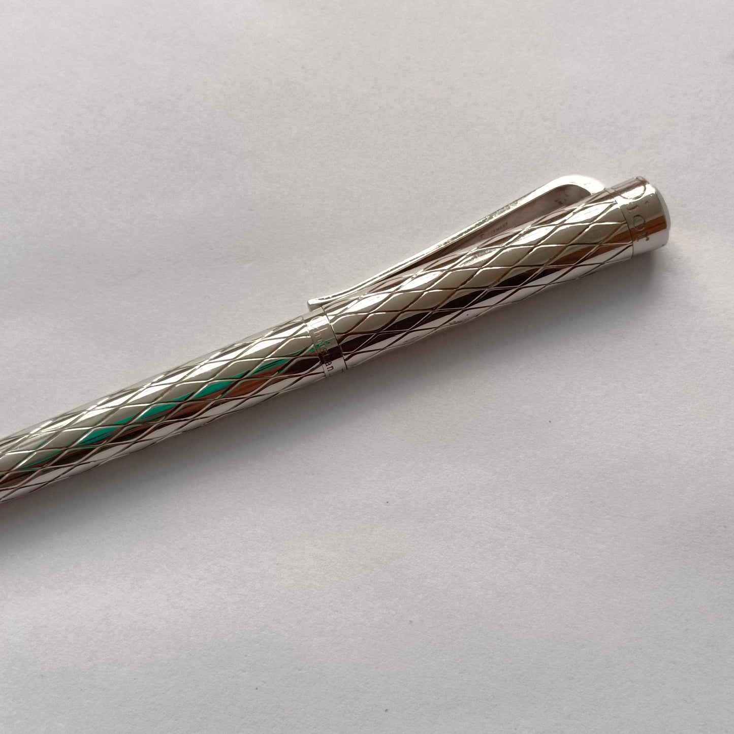 Christian Dior Silver Plated Classic Ballpoint Pen