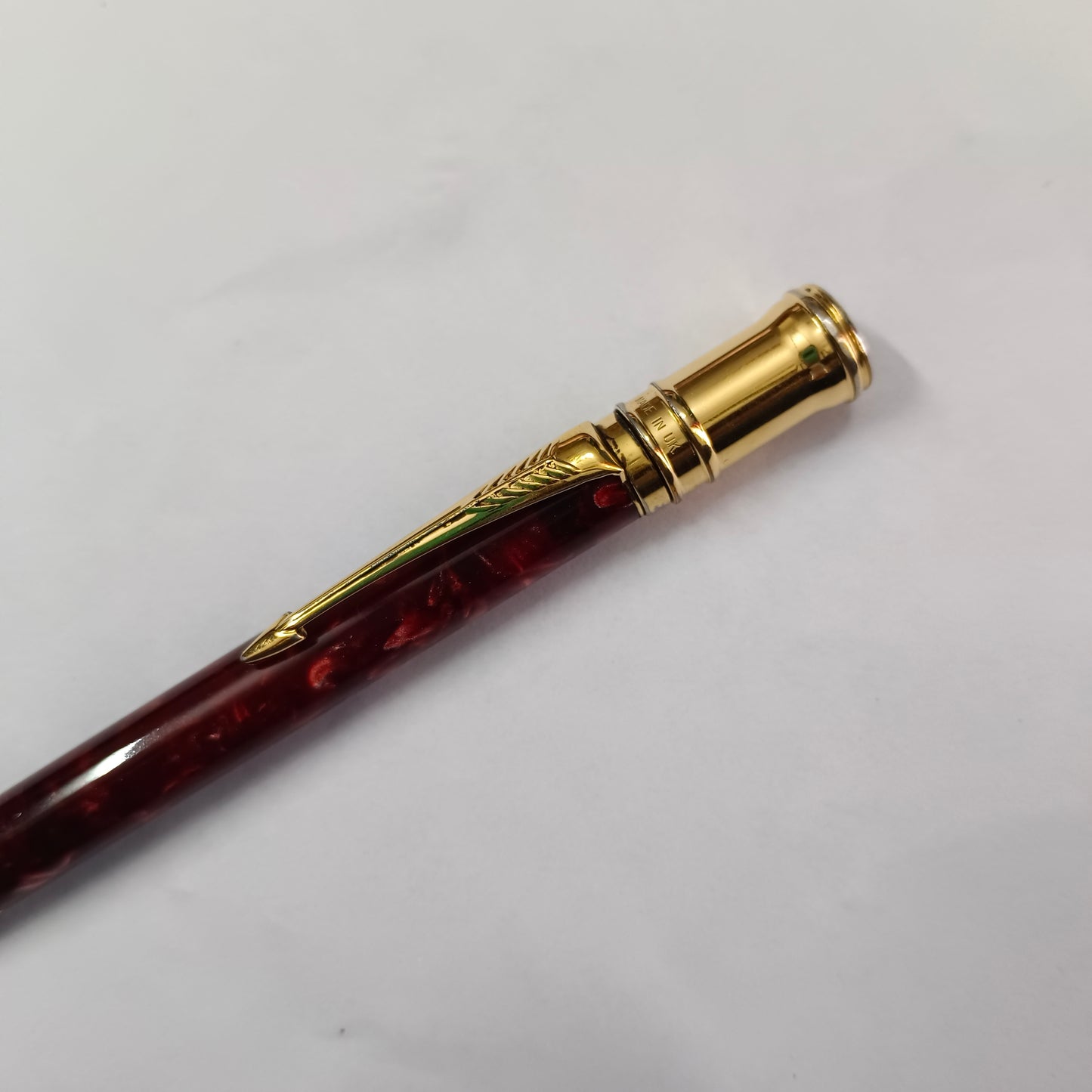 Parker Duofold Jasper Red Ballpoint Pen