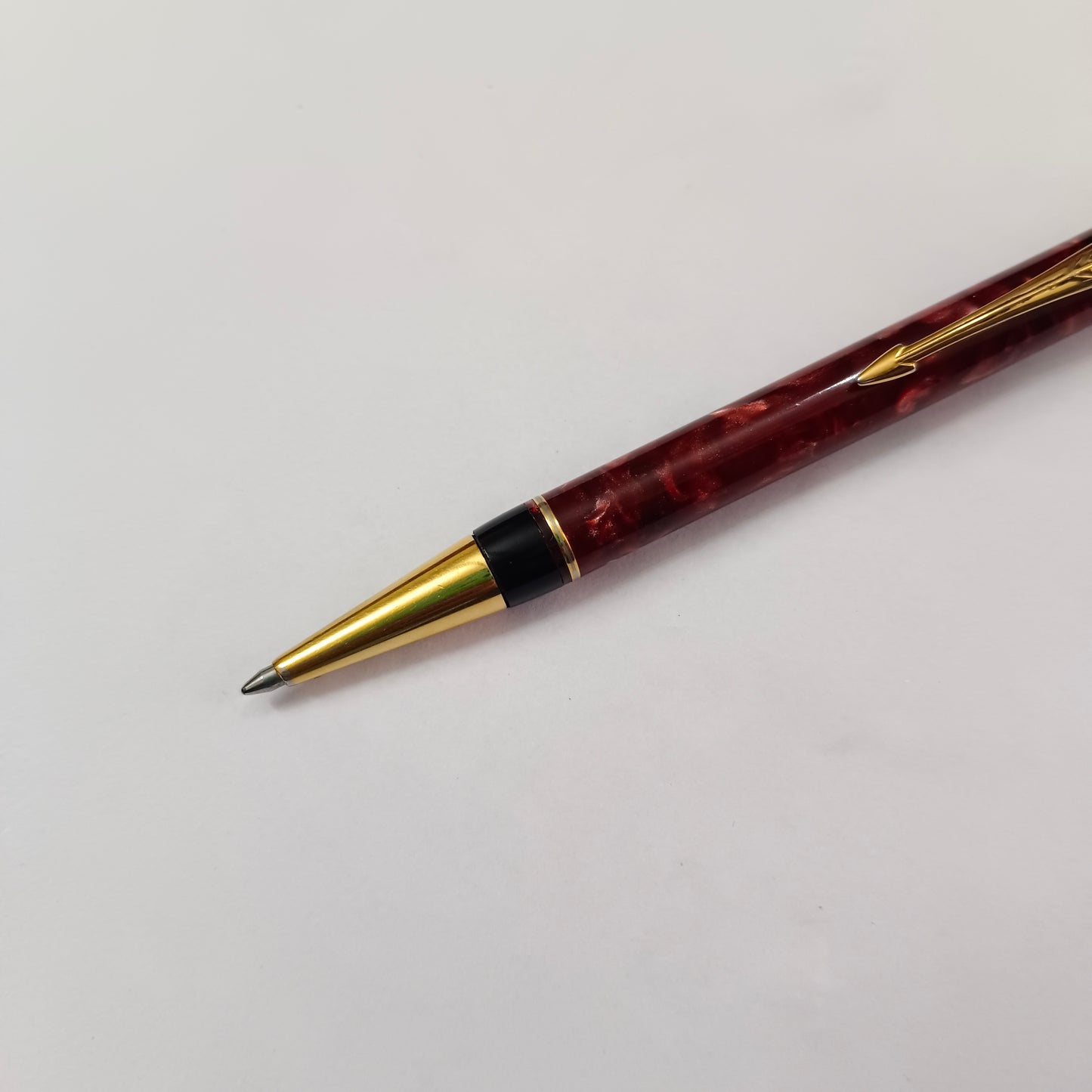 Parker Duofold Jasper Red Ballpoint Pen