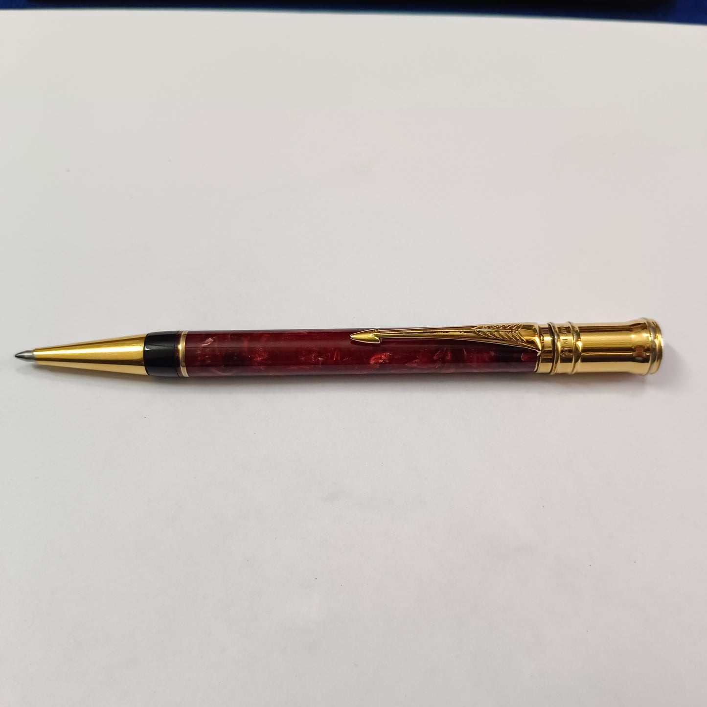 Parker Duofold Jasper Red Ballpoint Pen