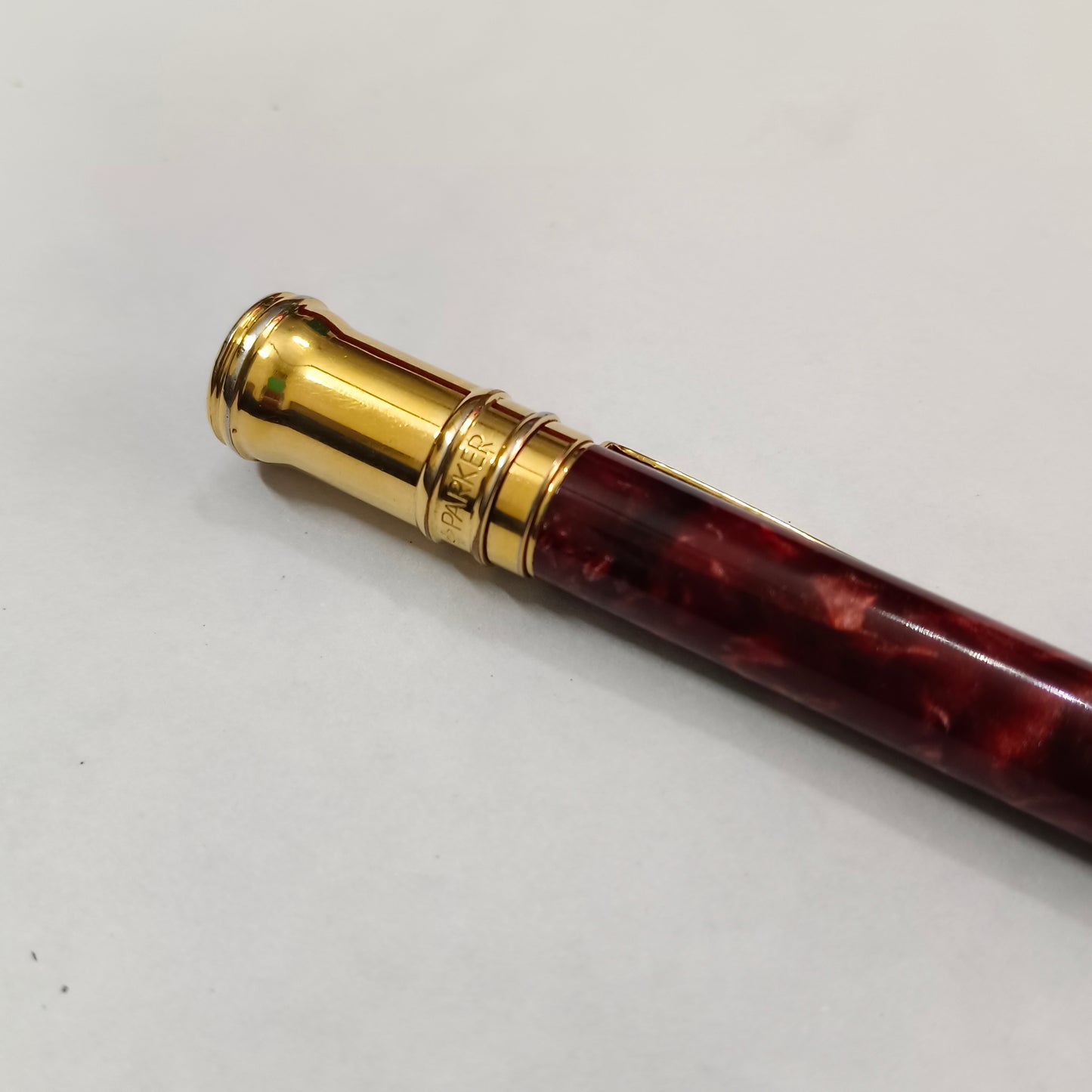 Parker Duofold Jasper Red Ballpoint Pen