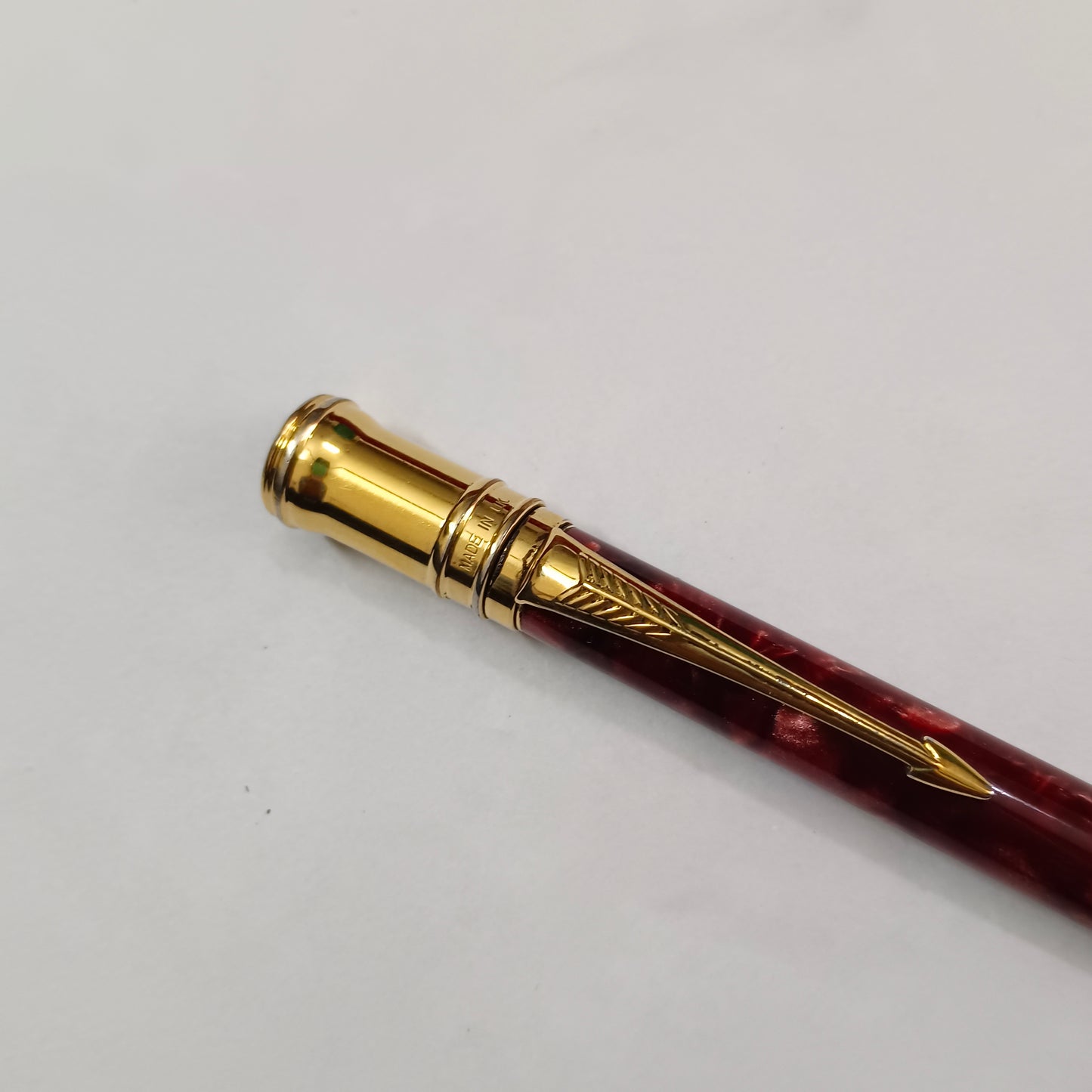 Parker Duofold Jasper Red Ballpoint Pen