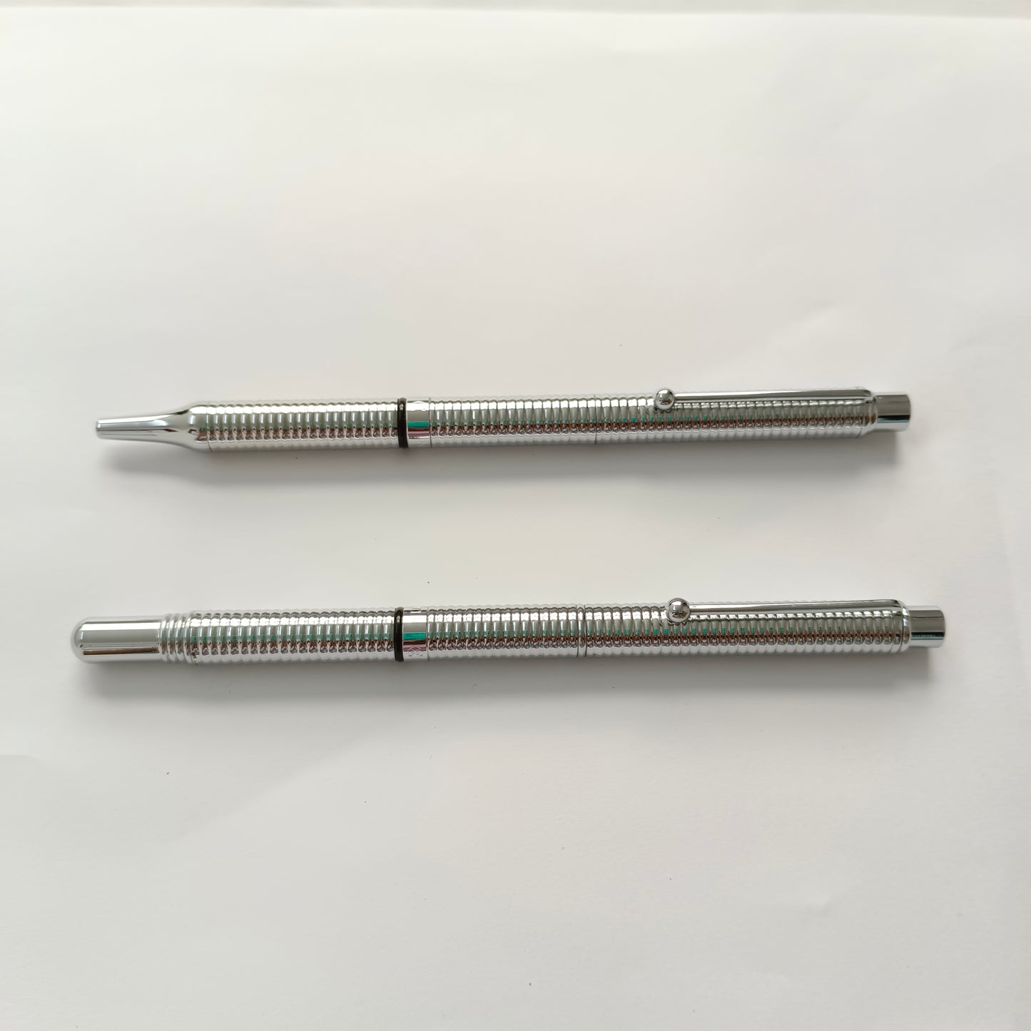 Cerutti 1881 Steel Fountain & Ballpen Set