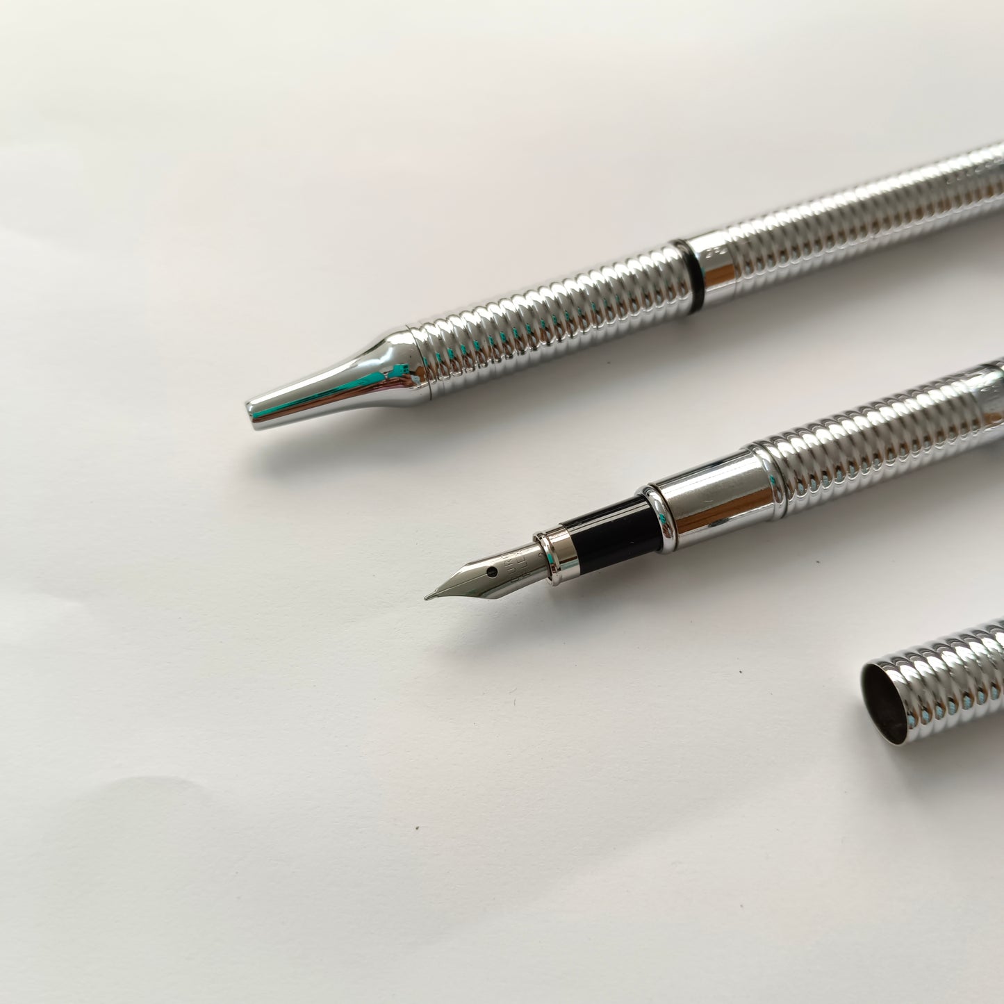 Cerutti 1881 Steel Fountain & Ballpen Set