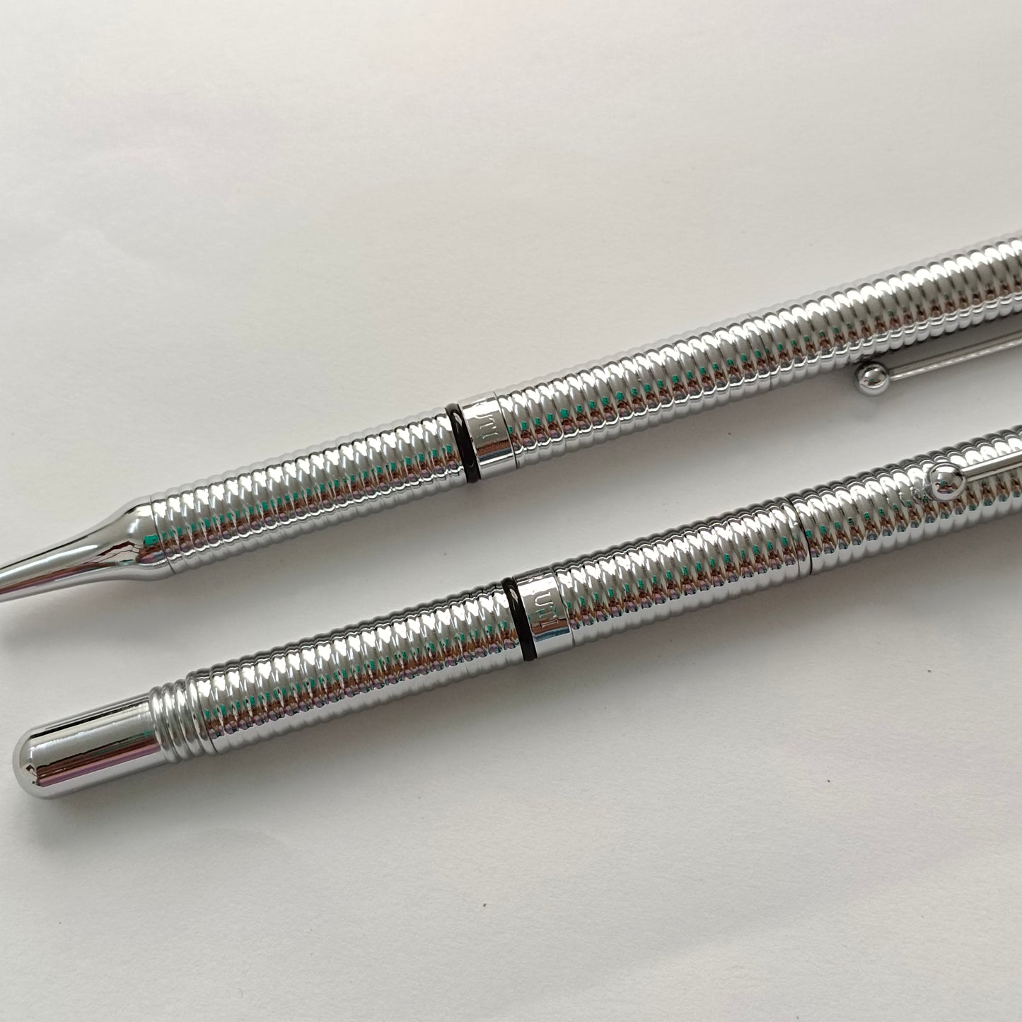 Cerutti 1881 Steel Fountain & Ballpen Set