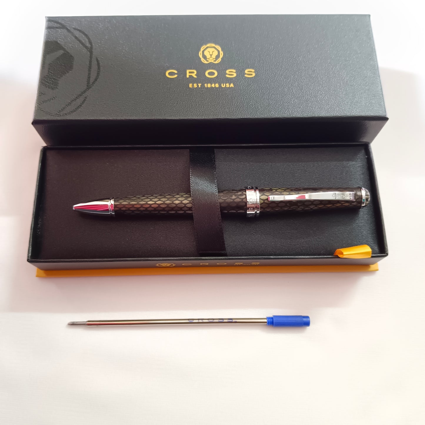 Cross Executive Series Sauvage Leather Snake Skin Ball pen