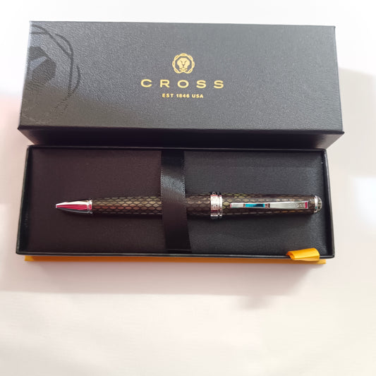 Cross Executive Series Sauvage Leather Snake Skin Ball pen