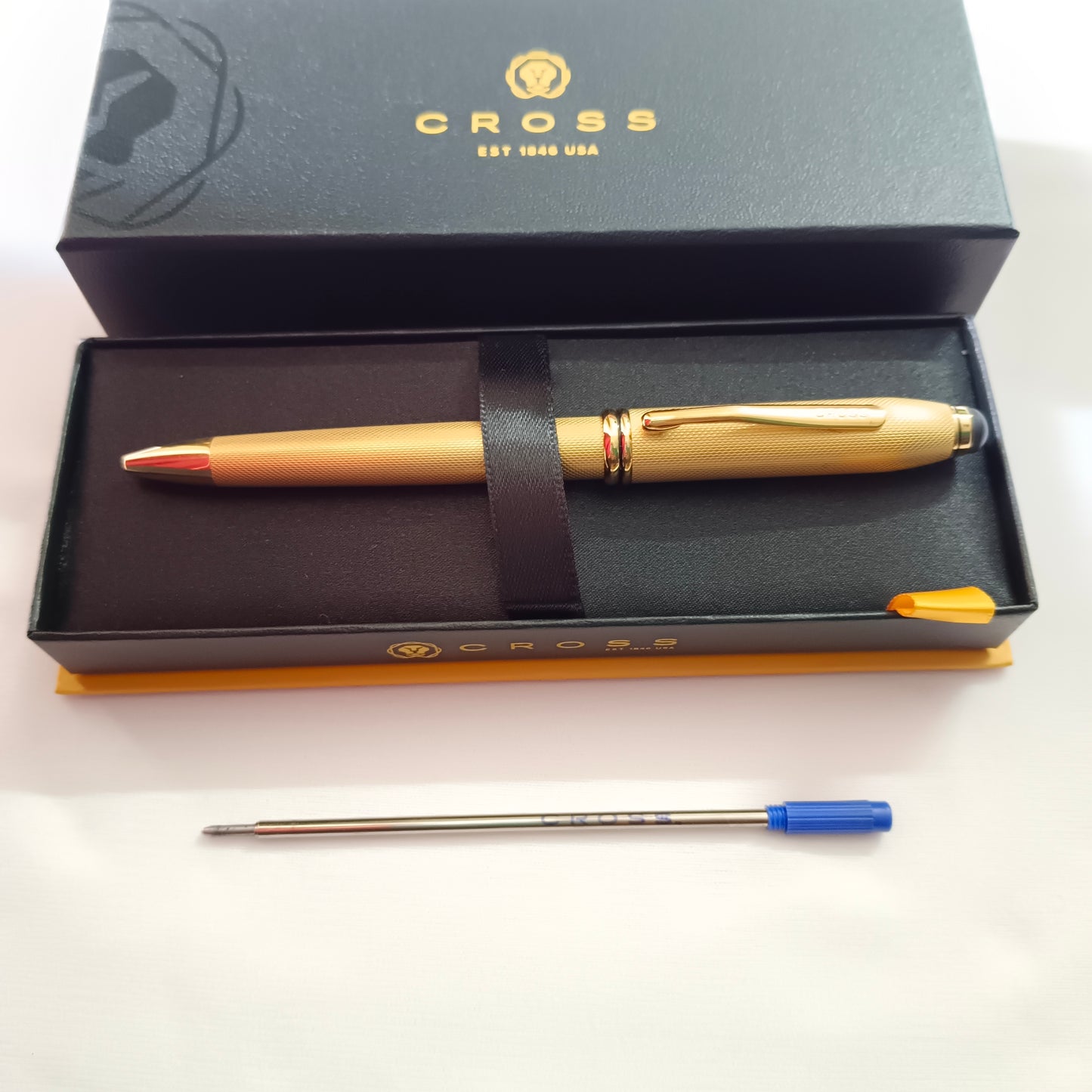 Cross Townsend Stylus 23kt Gold Plate Ballpoint Pen