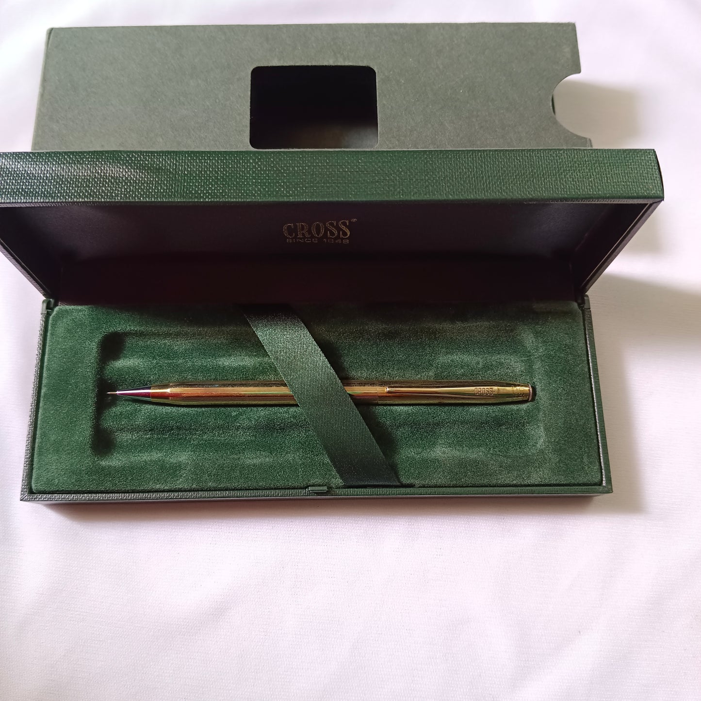Cross 1/20 12kt Rolled Gold Mechanical Pencil Made In Ireland