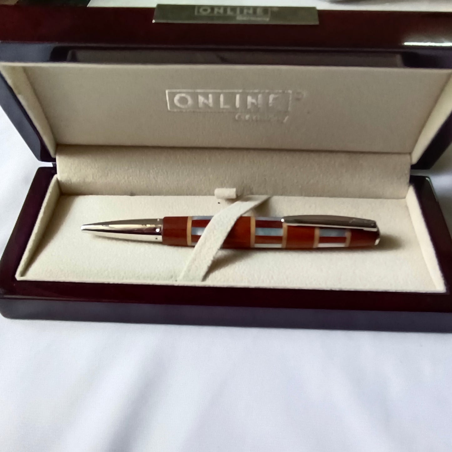 Online Top Line Roses Maple Rosewood Ball Pen