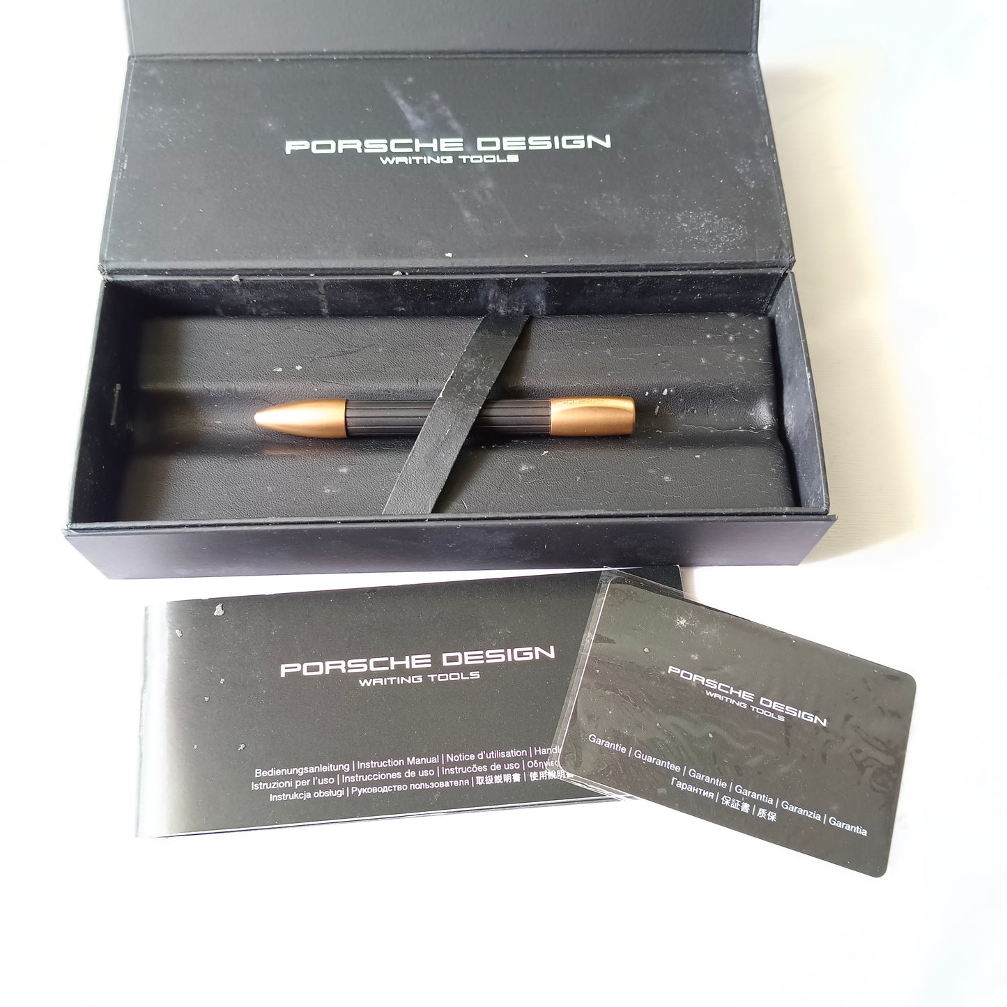 Porsche design P3140 shake black ballpoint pen