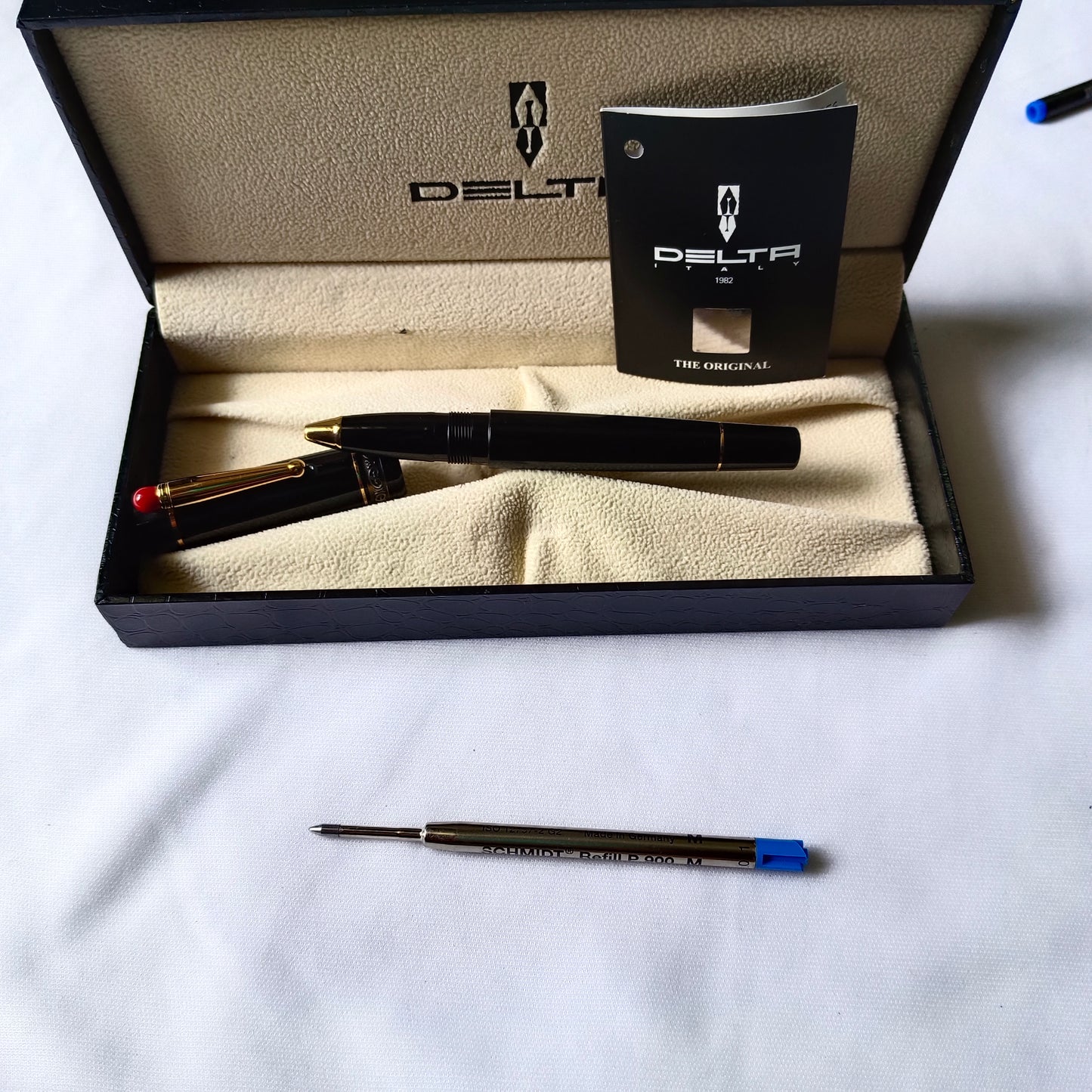 Delta Dolcevita Smorifa Black Roller Pen Appointments