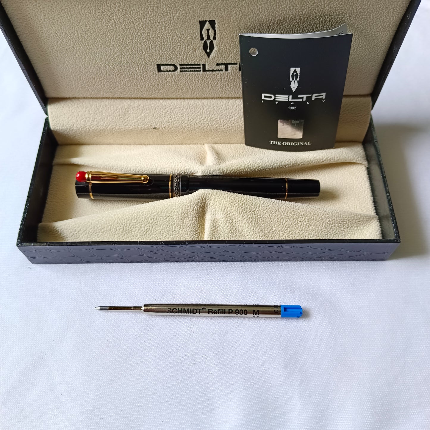 Delta Dolcevita Smorifa Black Roller Pen Appointments