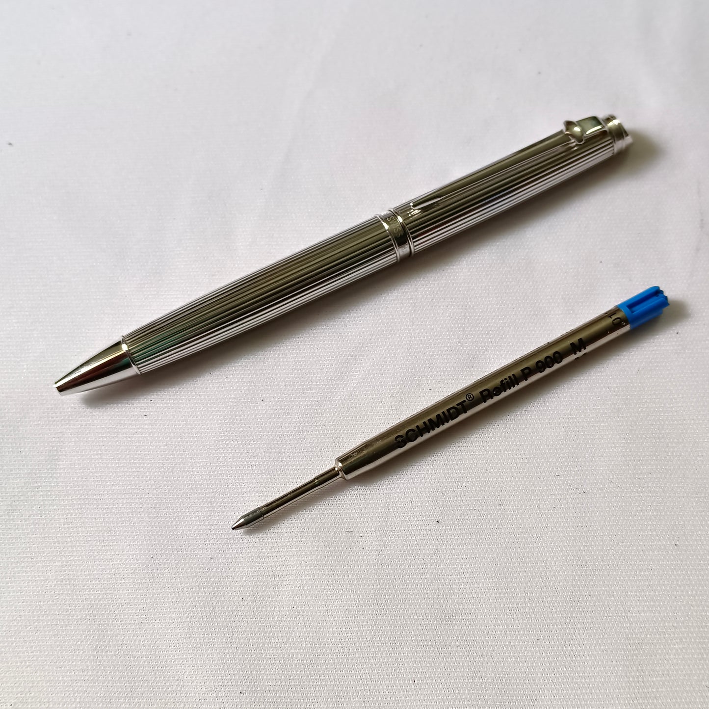 Caran D'ache Leman Gordon Rhodium Plated Ball Pen