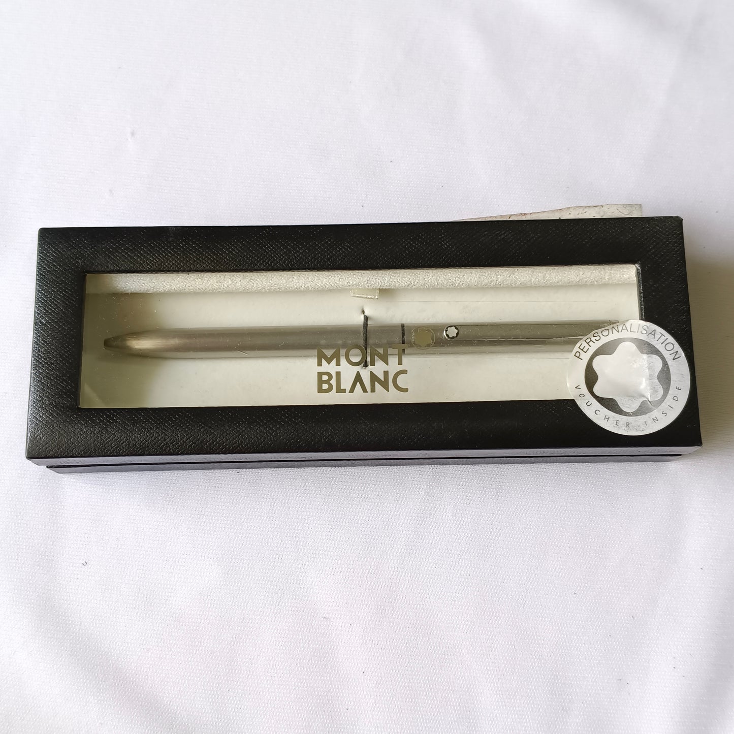 Montblanc Chromatic Brushed Steel Ballpoint Pen