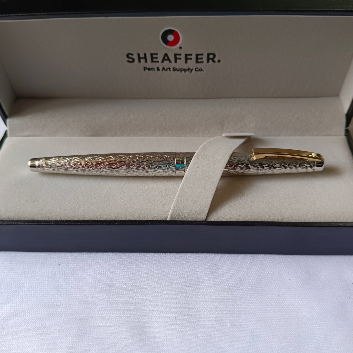 Vintage Sheaffer Lady Model No.925 Seaspray fountain pen 14K solid gold nib