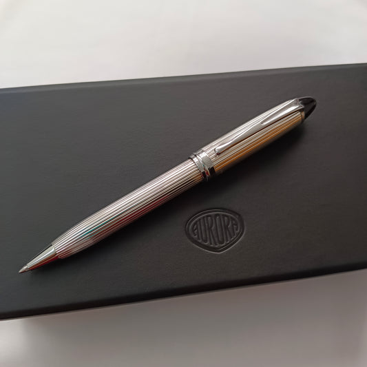 Aurora Ipsilon Silver Sterling Silver Ballpoint Pen
