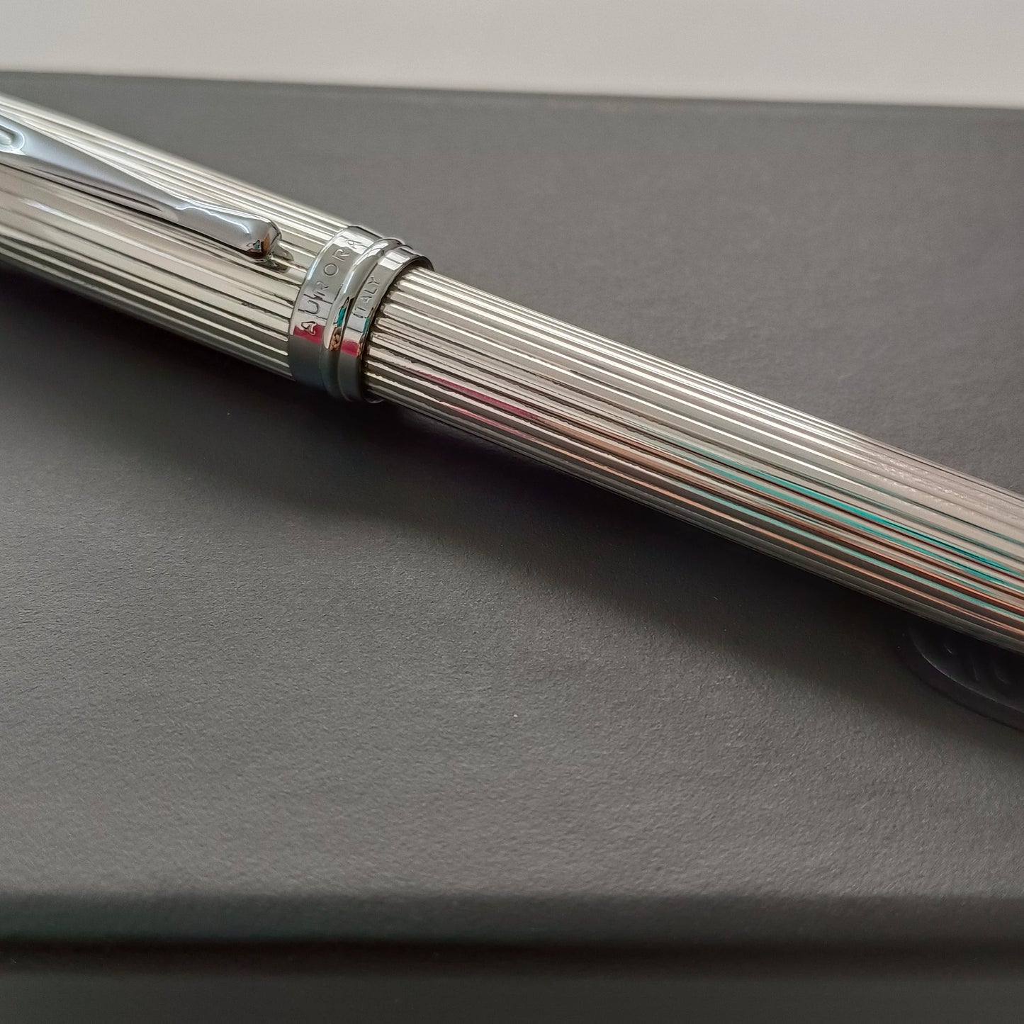 Aurora Ipsilon Silver Sterling Silver Ballpoint Pen