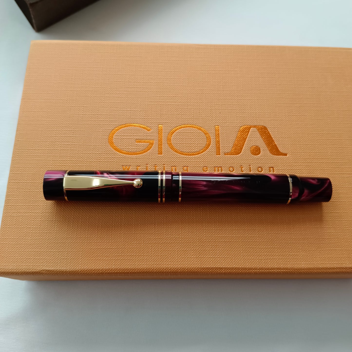 Gioia Allaria Amaranto Fountain Pen Black & Red