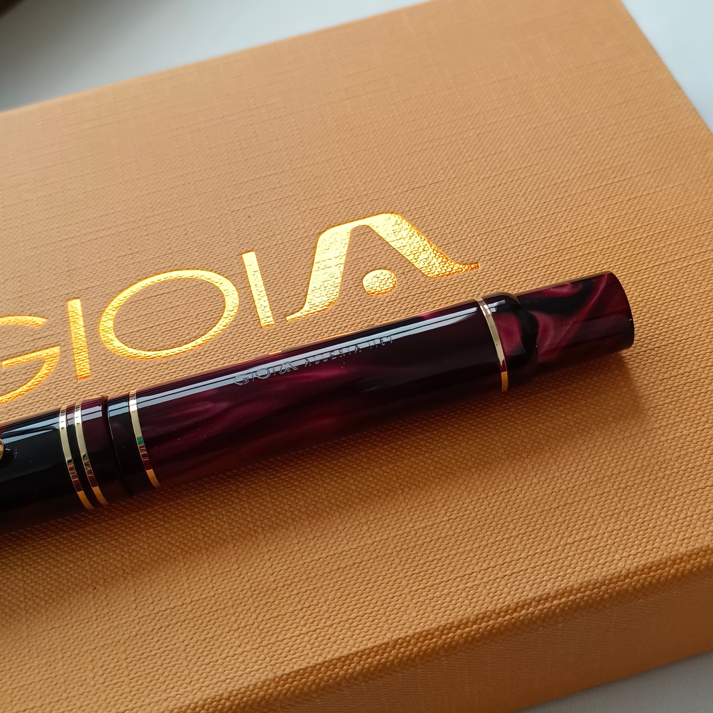 Gioia Allaria Amaranto Fountain Pen Black & Red