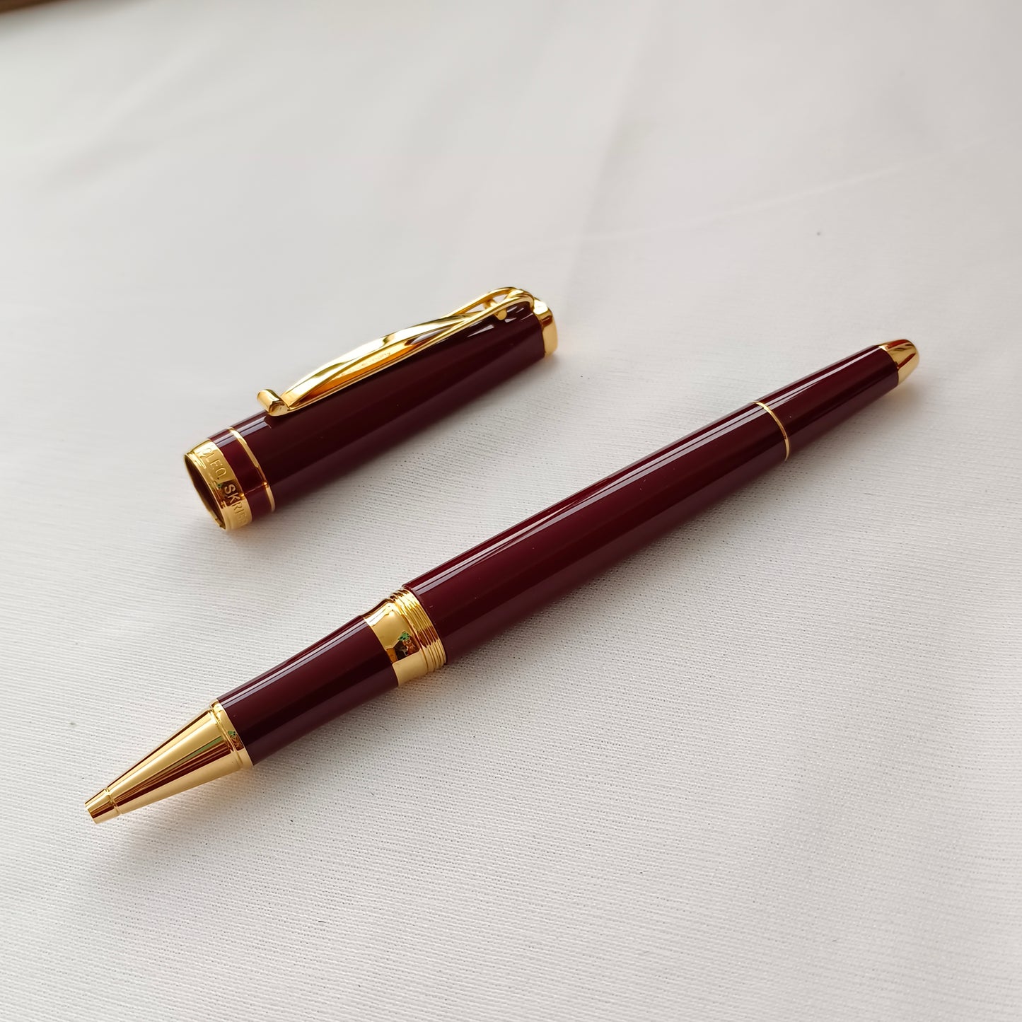 Cleo Skribent Classic Burgundy Roller Ball Pen