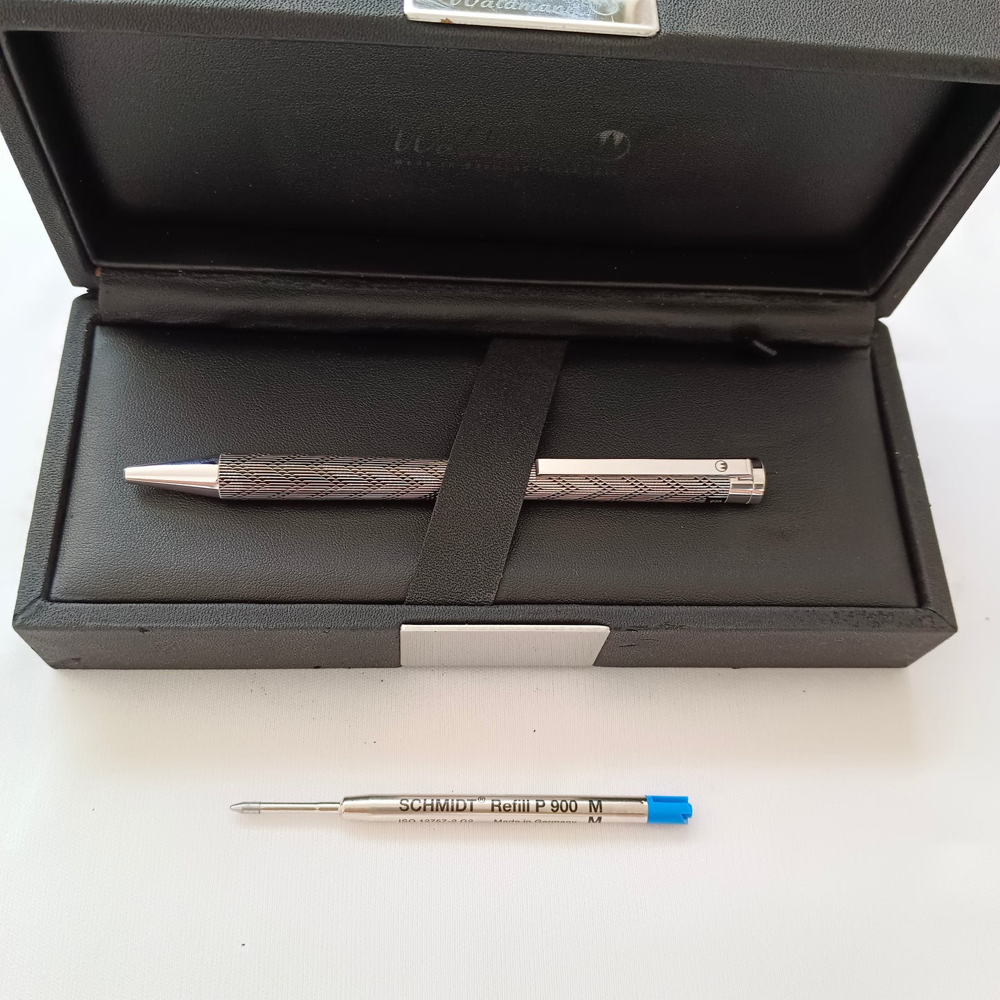 Waldmann Xetra Noble Sterling Silver Ball Pen Twist Mechanism Made In Germany