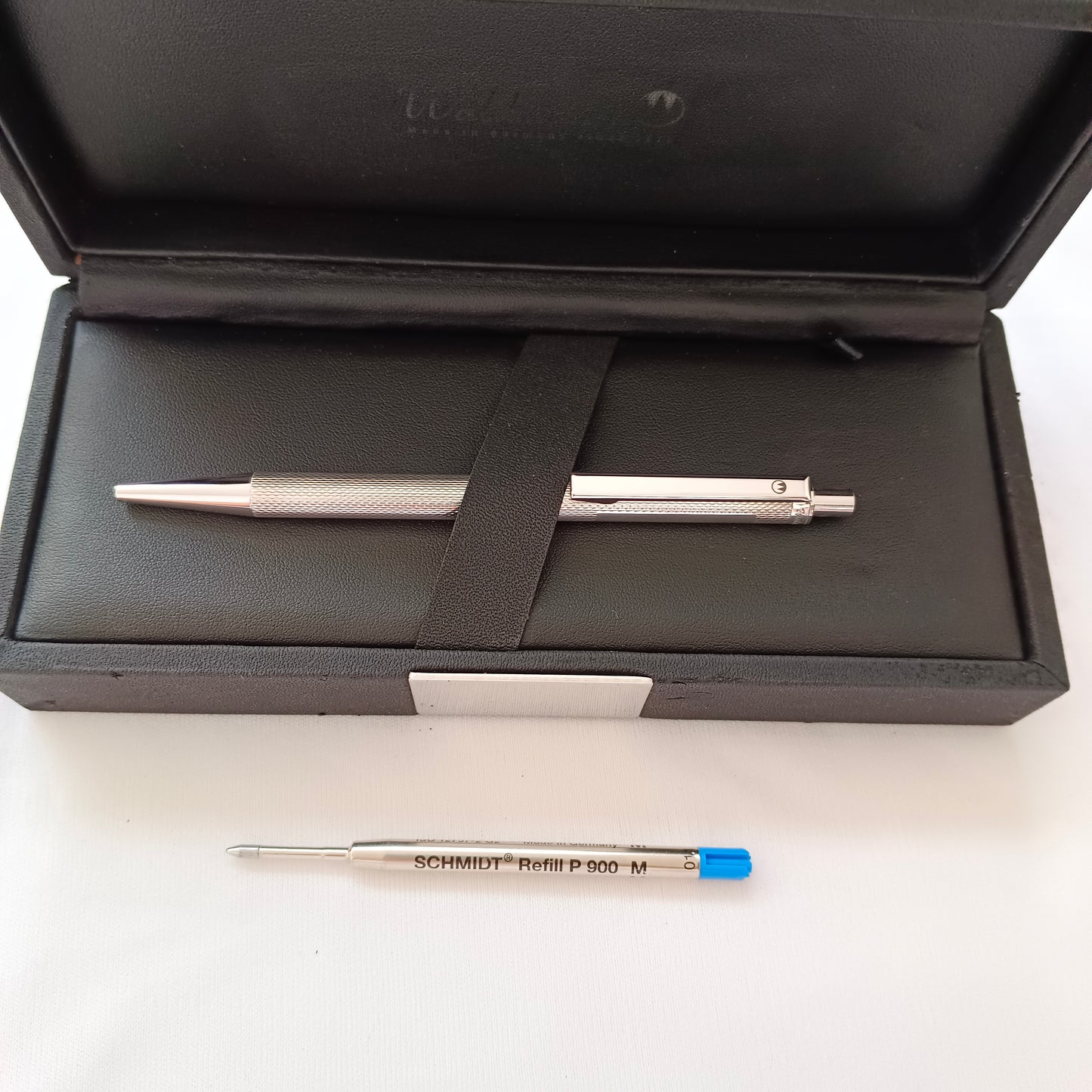Waldmann Sterling Silver 925 Push Mechanism Ball Pen